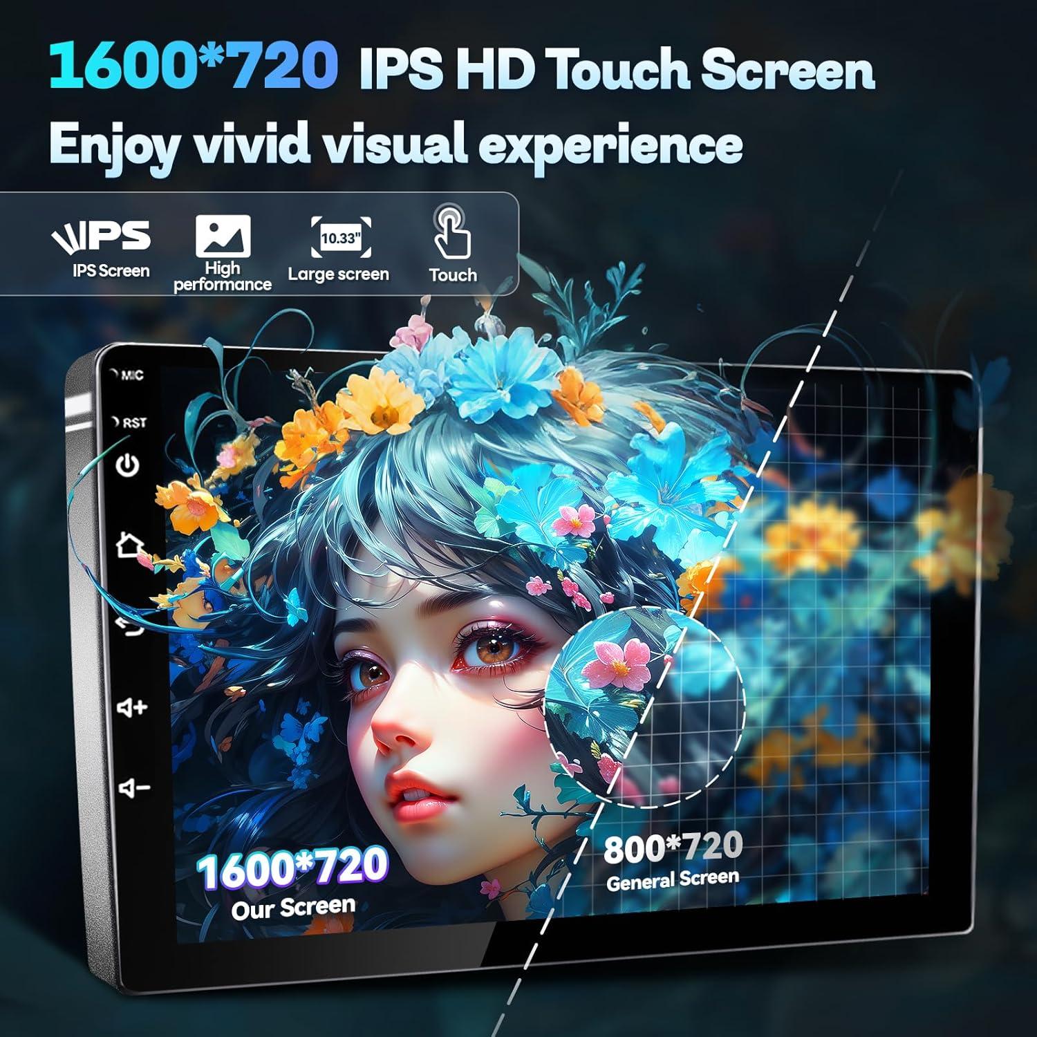 Radio Estéreo 10.33" LASERTAIL para Toyota 4Runner 2009-2021