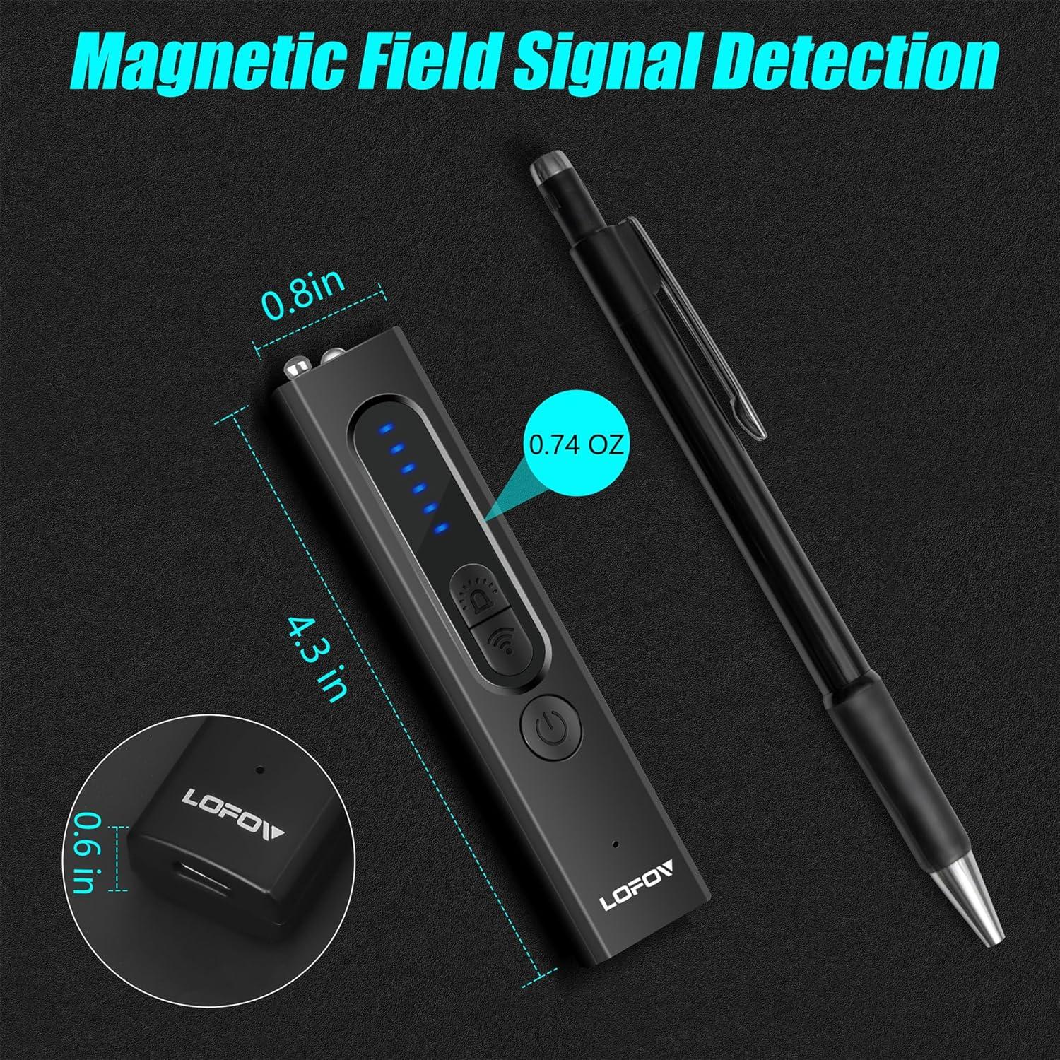 Detector de Cámaras Ocultas LOFOV X13 Inalámbrico Recargable