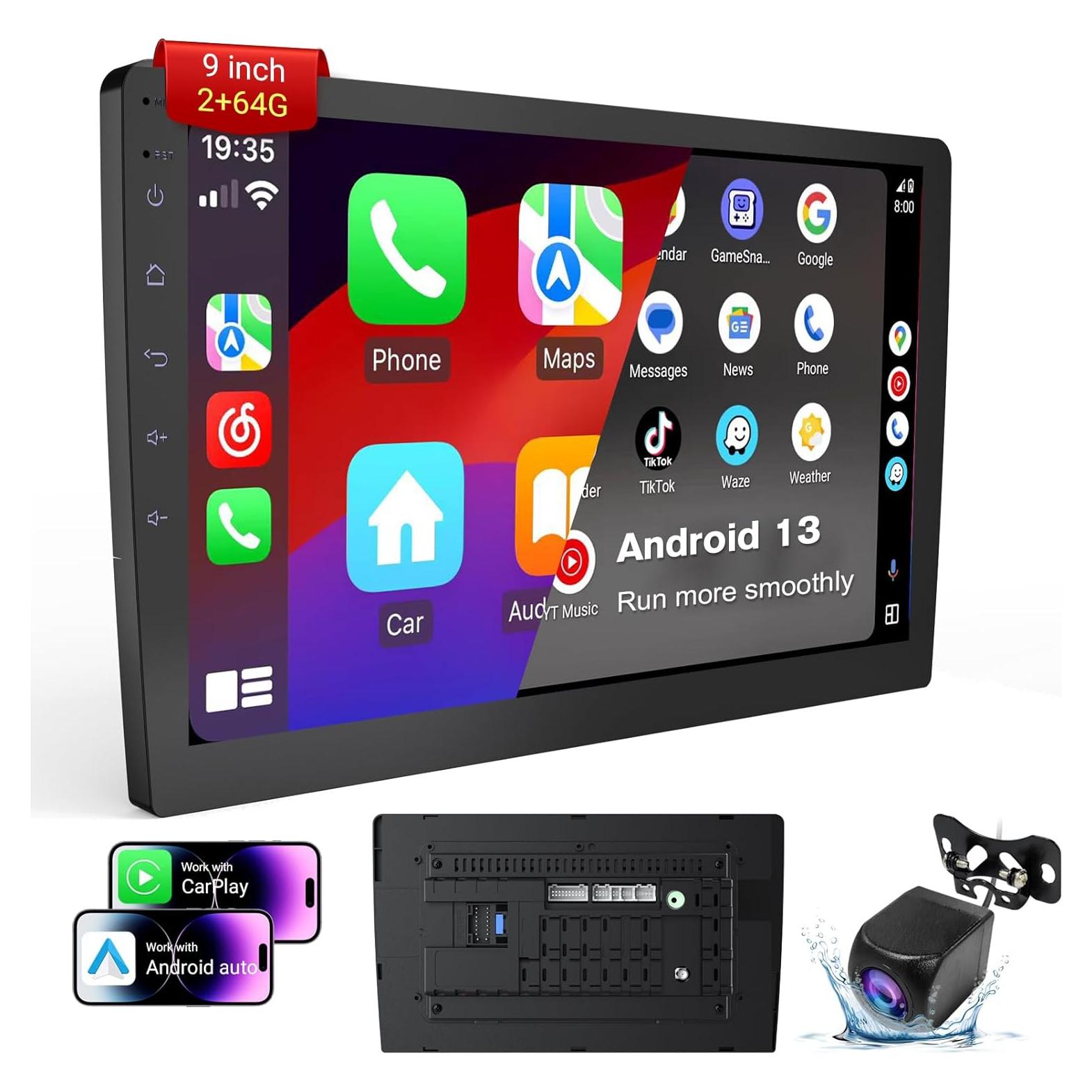 Estéreo Doble Din Haudio CVD9661-AJ Pantalla Táctil 9" GPS