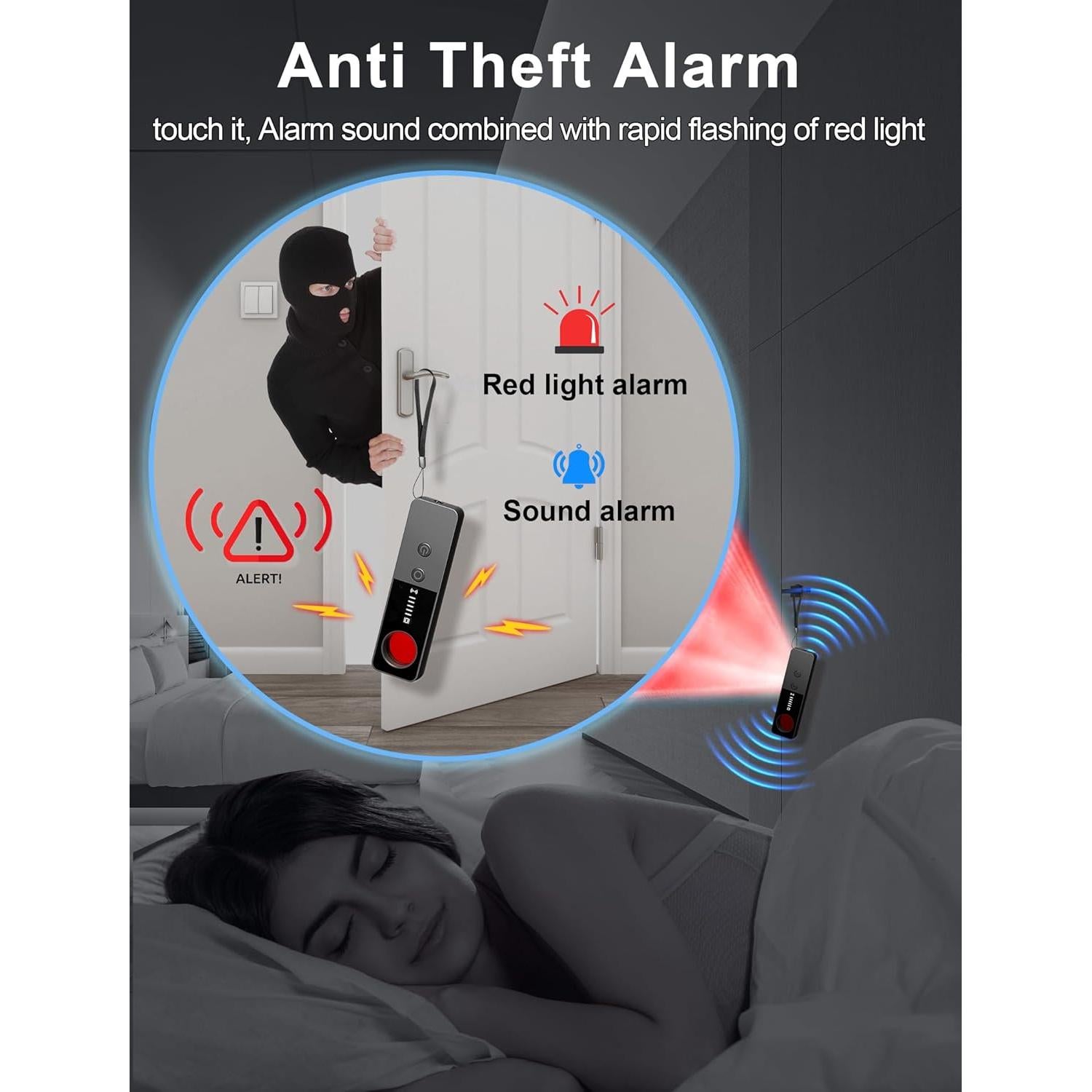Detector de Cámaras Ocultas y Bugs CountureMode G007 - RF, GPS