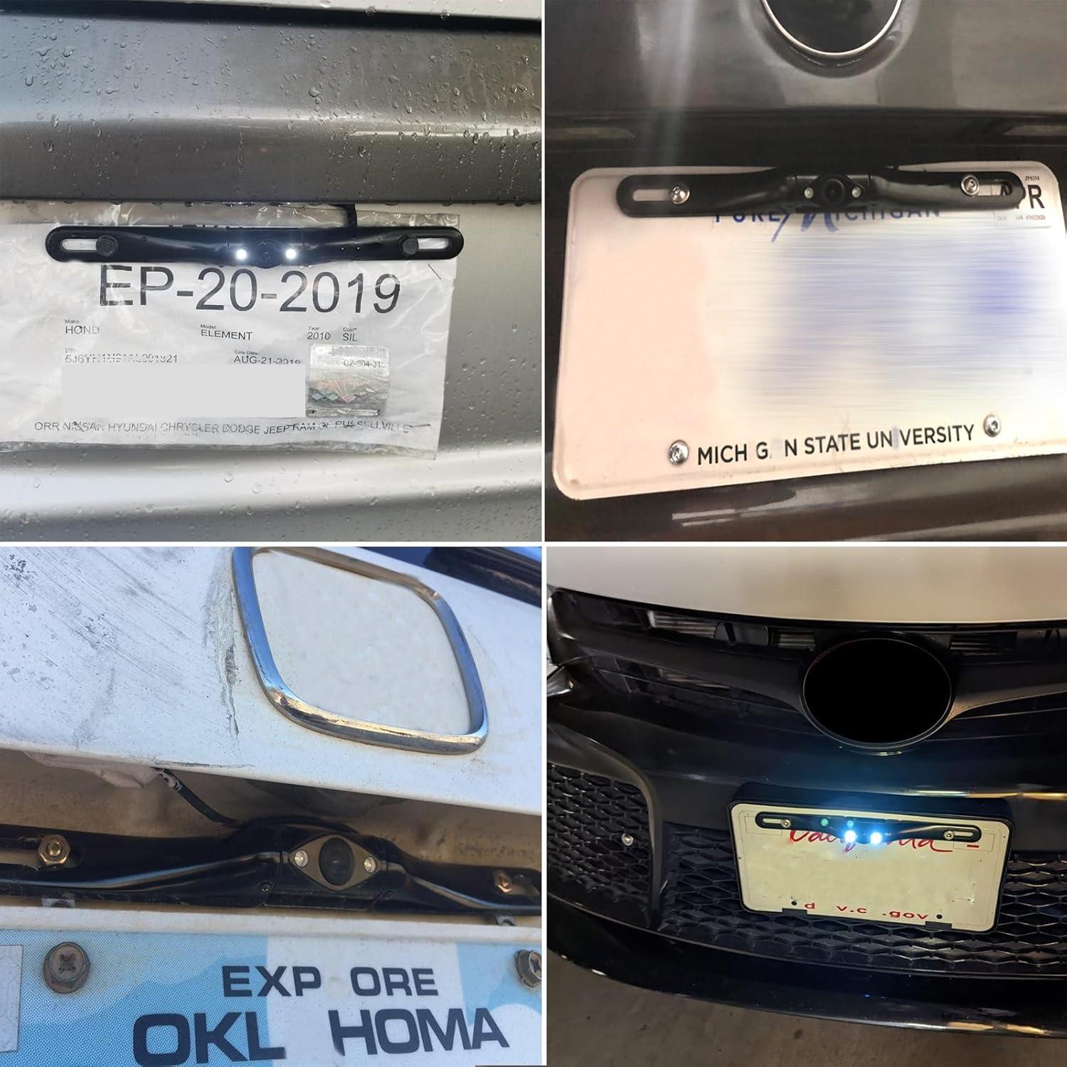 Cámara de Respaldo YUGUANG 170° HD con Visión Nocturna