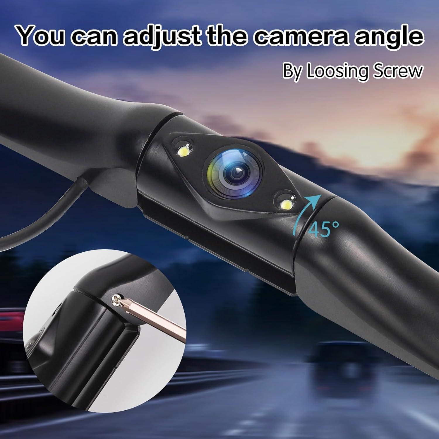 Cámara de Respaldo YUGUANG 170° HD con Visión Nocturna