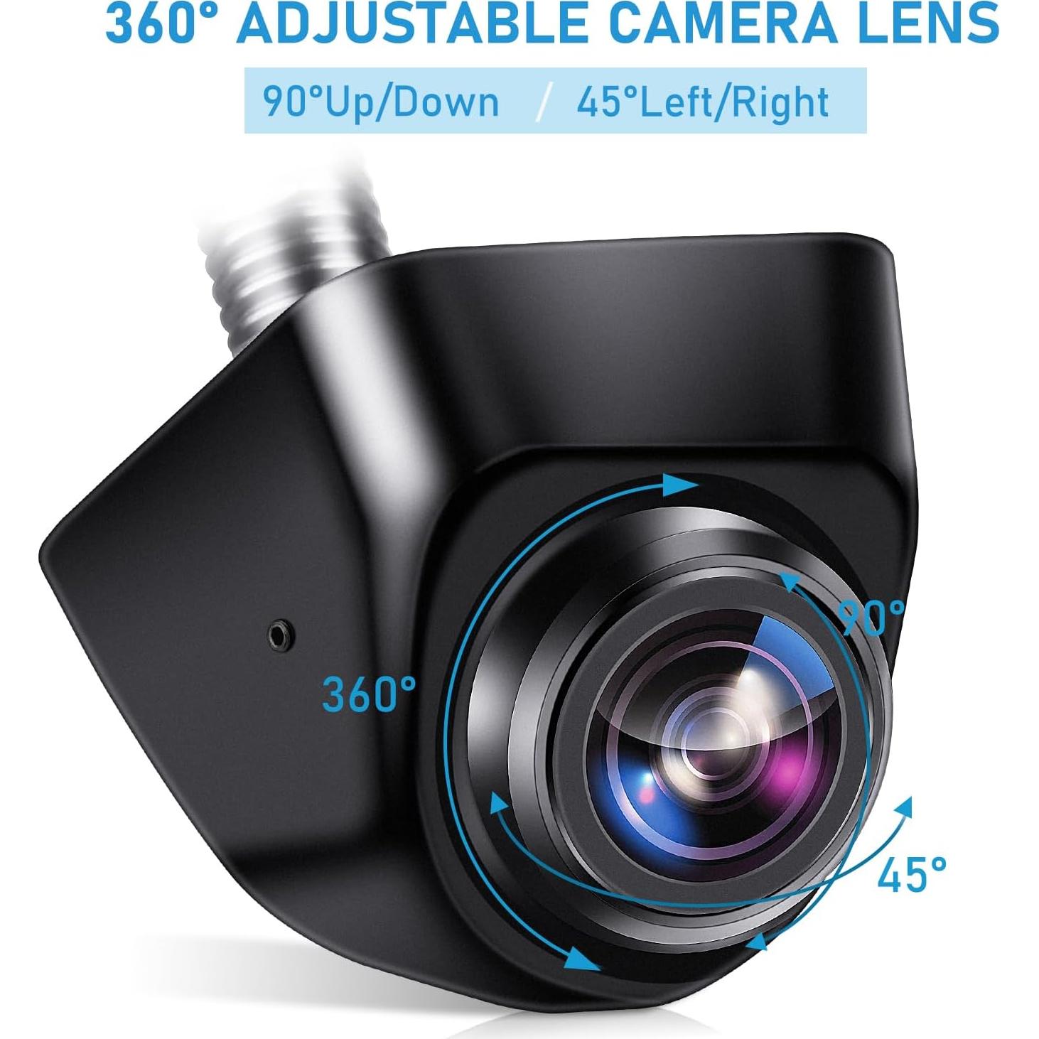 Cámara de Respaldo GLK AHD 1080P Impermeable con Visión Nocturna