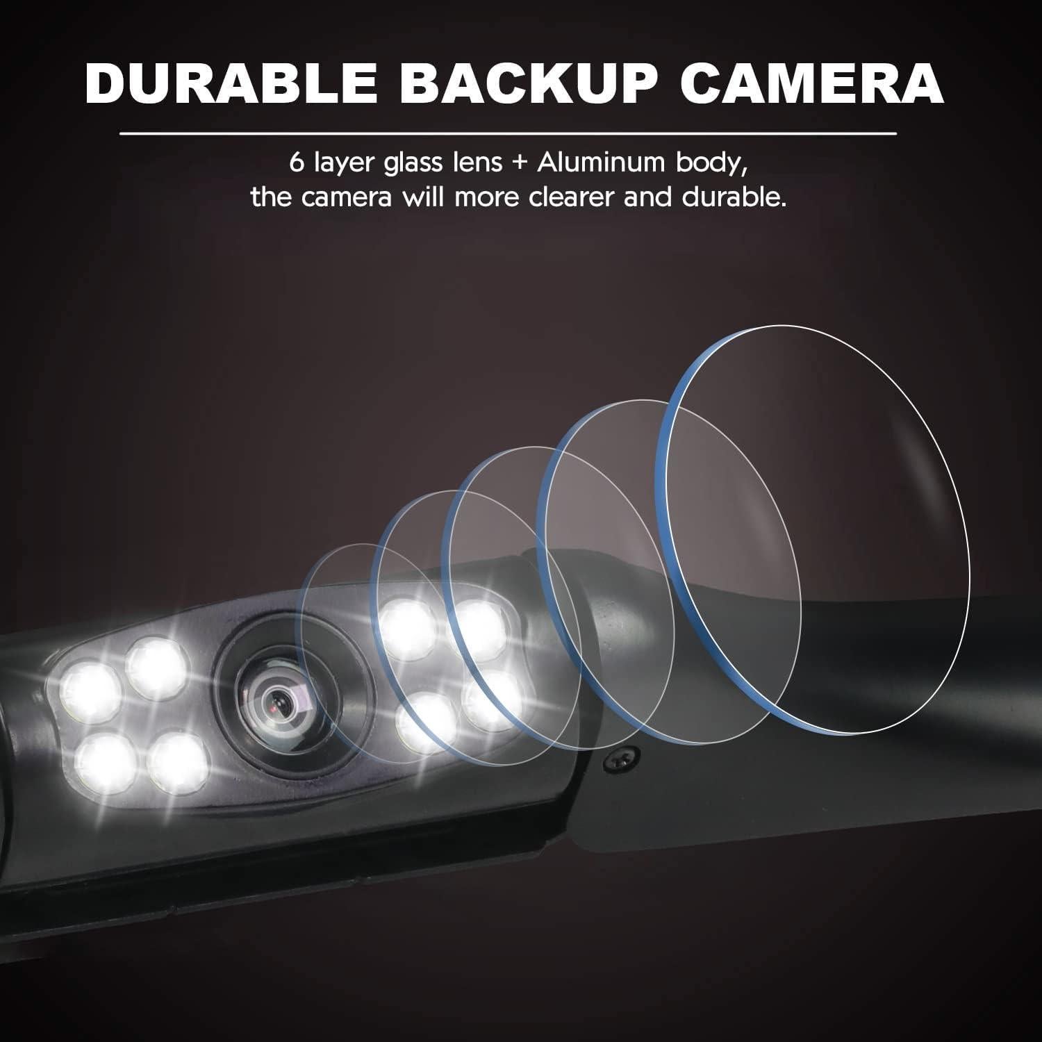 Cámara de Respaldo Kairiyard para Placa de Licencia 170° HD