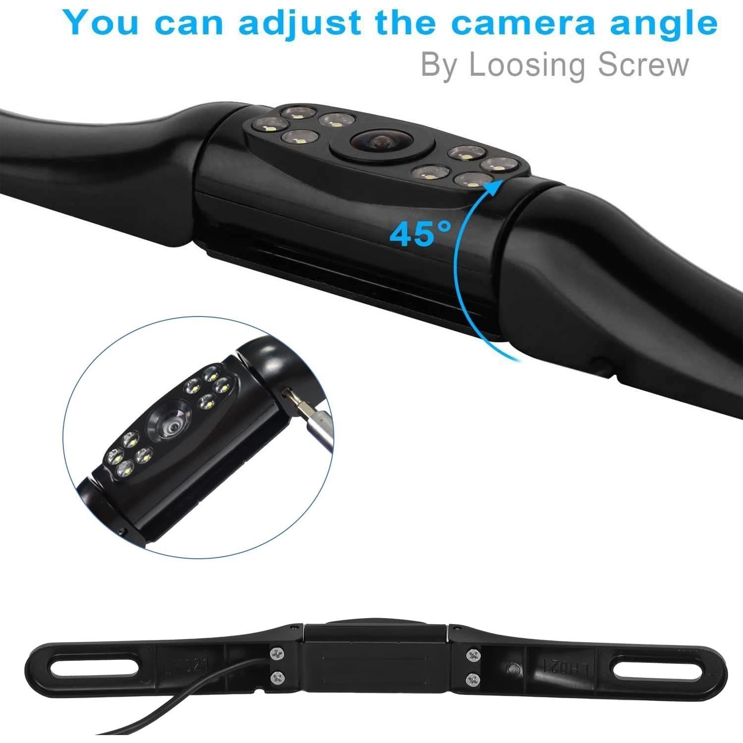 Cámara de Respaldo Kairiyard para Placa de Licencia 170° HD