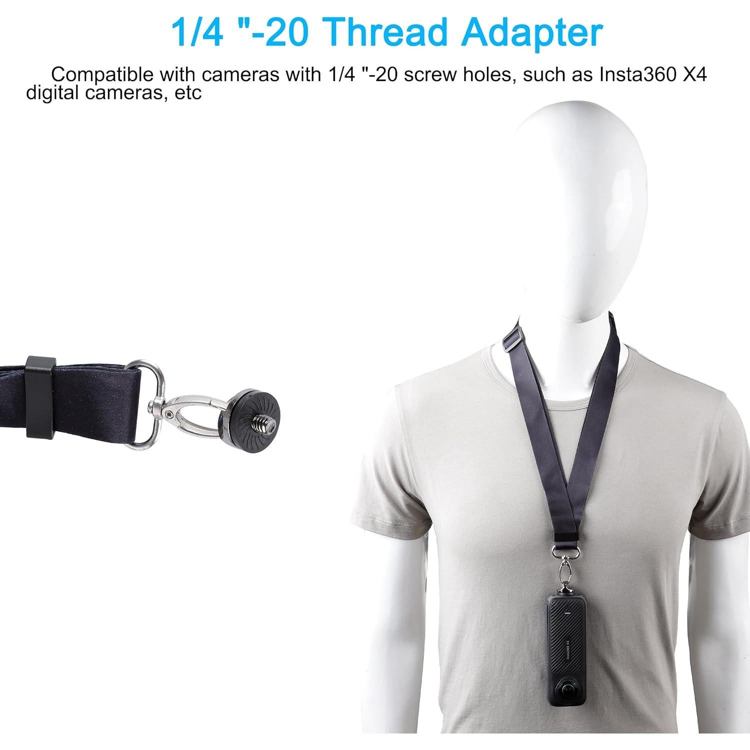 Correa de Cuello PellKing para DJI Osmo Pocket 3 y GoPro