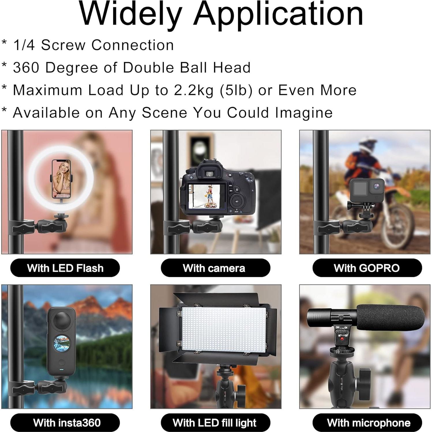 Soporte de Cámara Super Clamp Taisioner con Brazo Ajustable