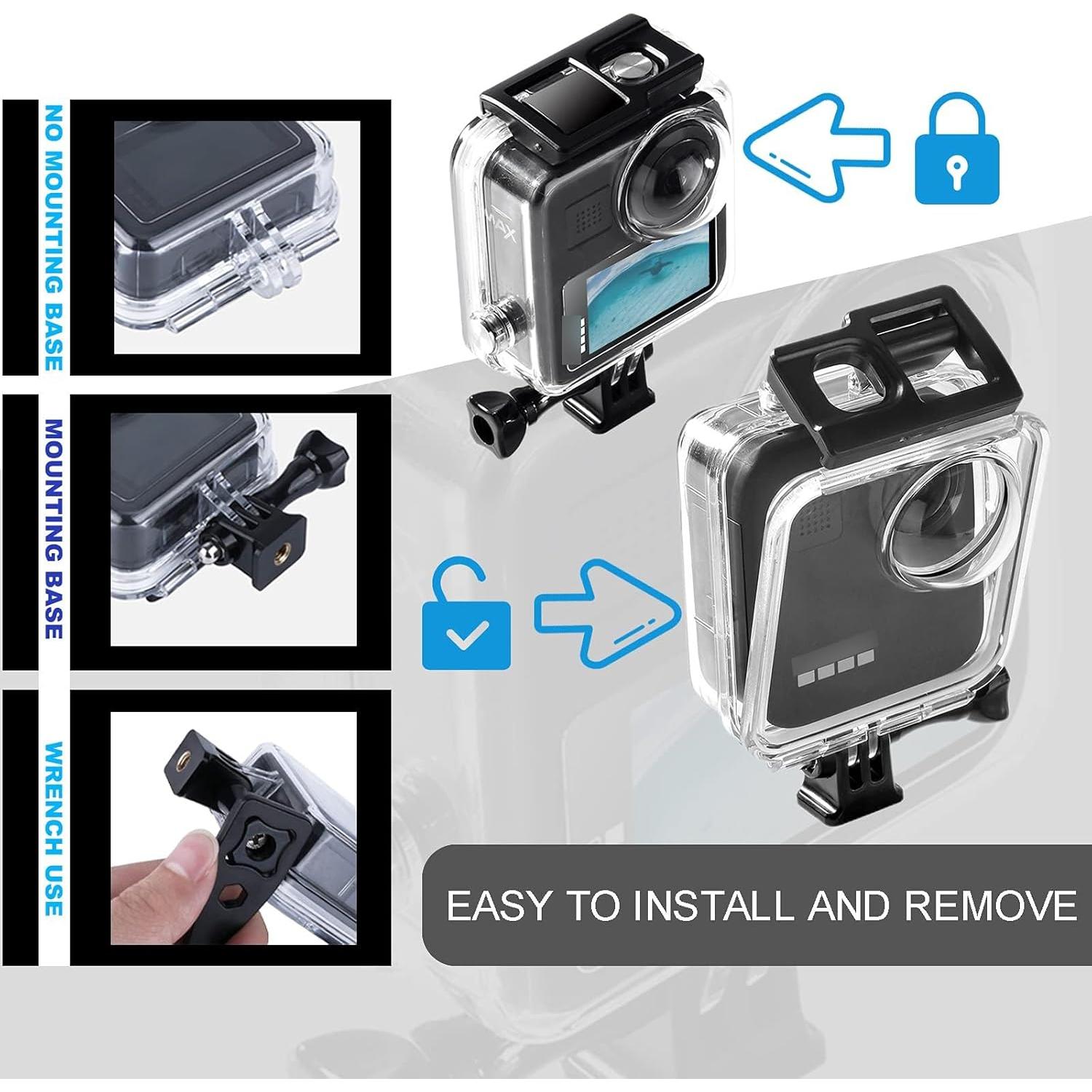 Funda Impermeable para Cámara GoPro Max 45M Buceo Accesorios