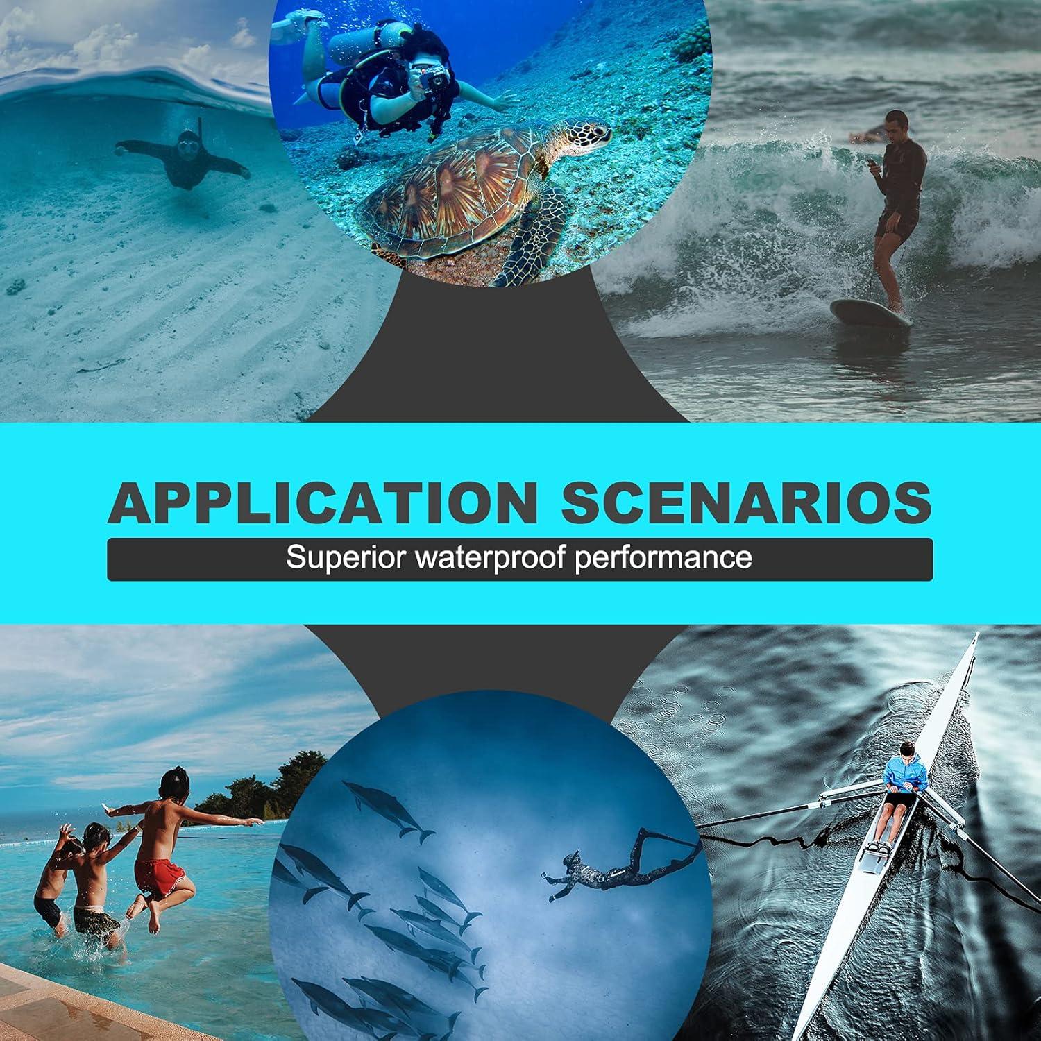 Funda Impermeable para Cámara GoPro Max 45M Buceo Accesorios