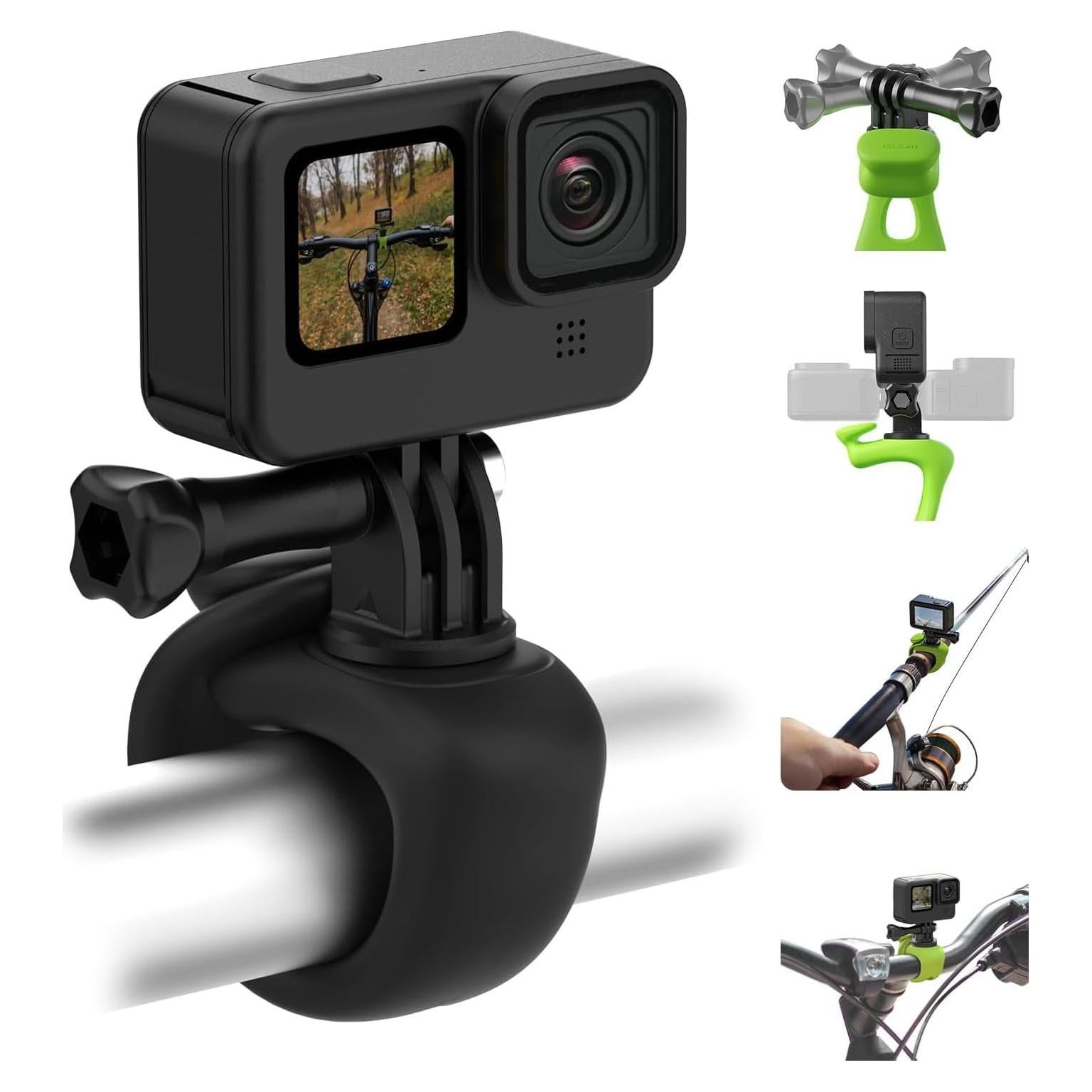 Soporte de Montaje Flexible TELESIN para Cámara 360 - Negro