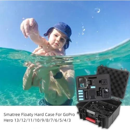 Estuche Duro Impermeable Smatree GA700-3 para GoPro y DJI OSMO