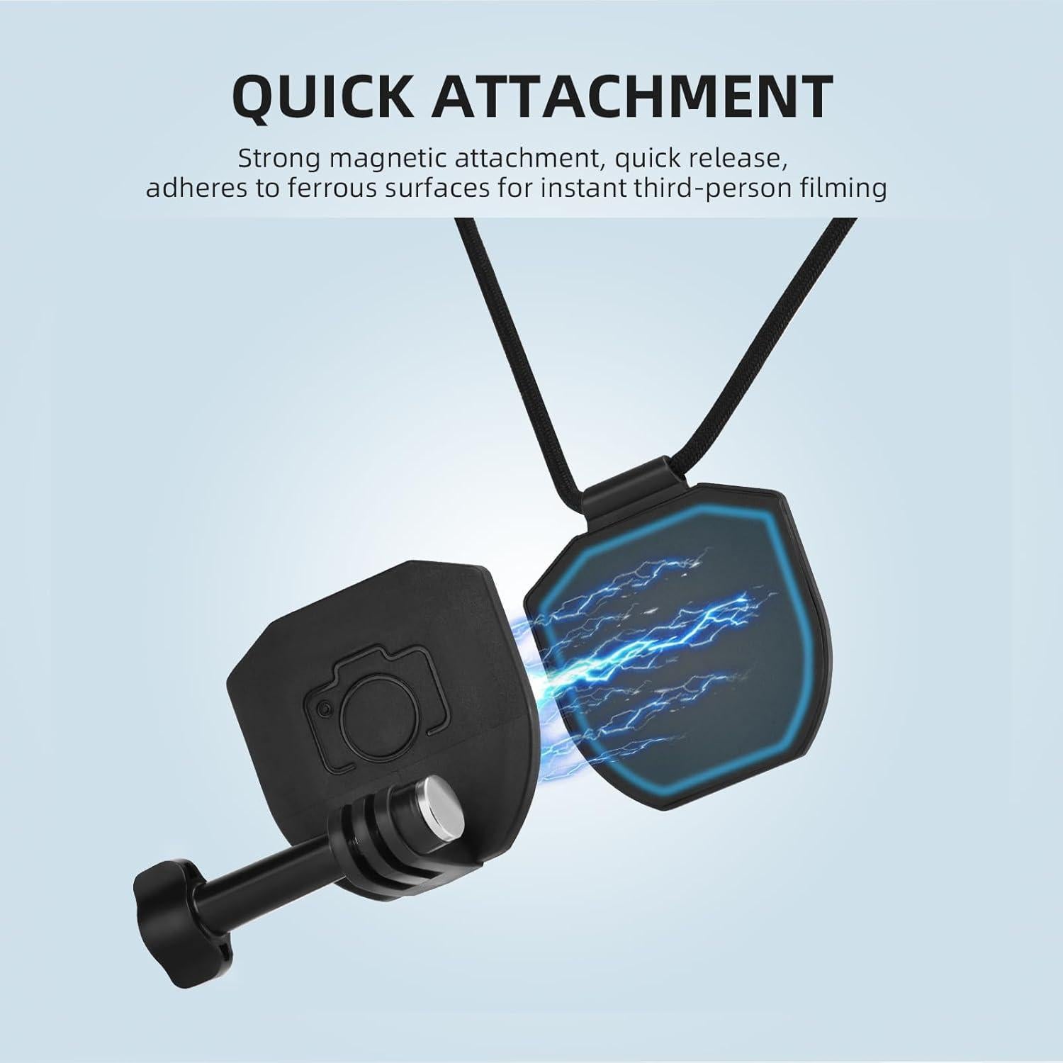 Soporte Magnético para Pecho Flymile para GoPro Hero 13/12/11/10/9/8