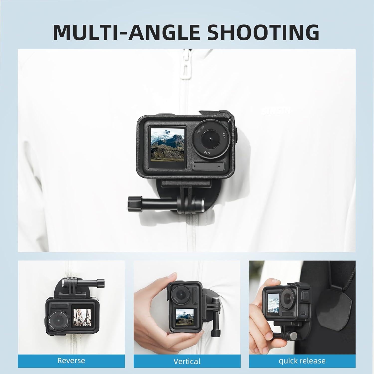 Soporte Magnético para Pecho Flymile para GoPro Hero 13/12/11/10/9/8