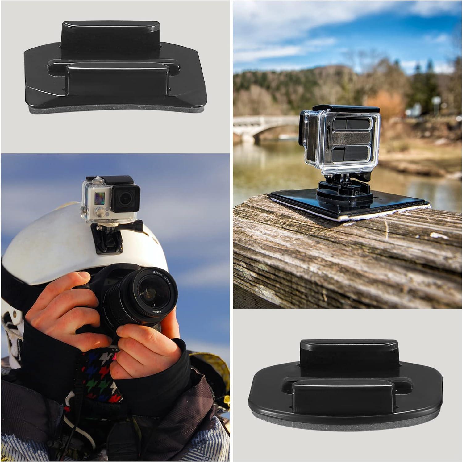 Soporte Adhesivo para Casco Bigemai Compatible con GoPro