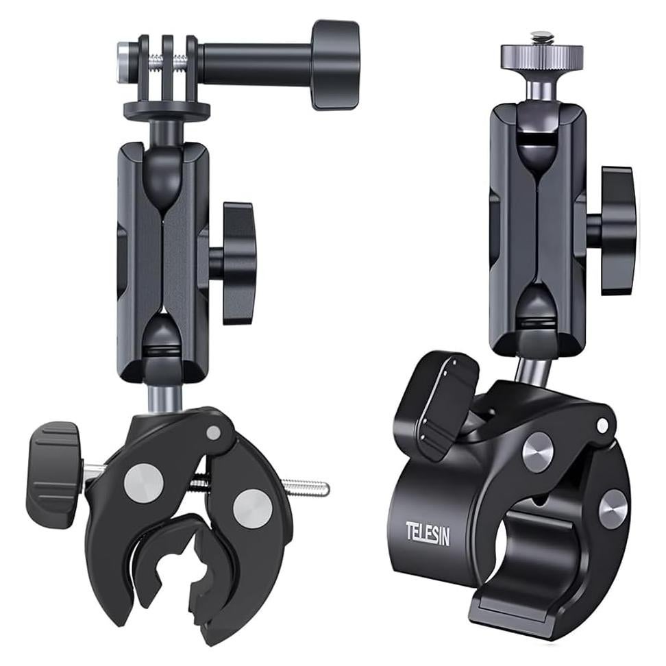 Soporte de Abrazadera TELESIN para Bicicleta y Motocicleta 360°