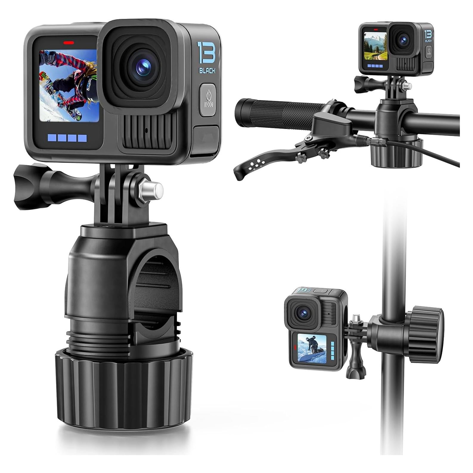 Soporte de Cámara KDD para Bicicleta y Motocicleta Ajustable