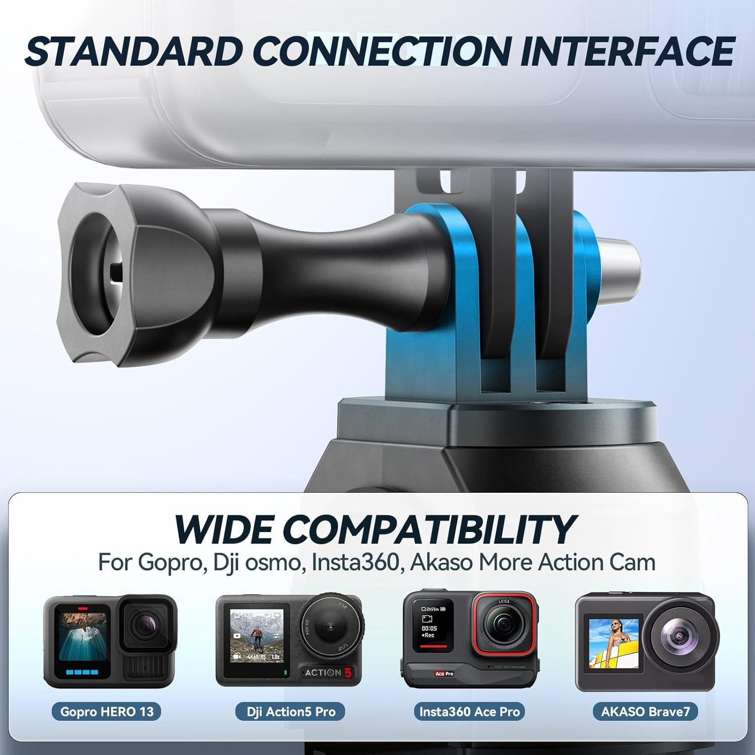 Soporte de Cámara KDD para Bicicleta y Motocicleta Ajustable