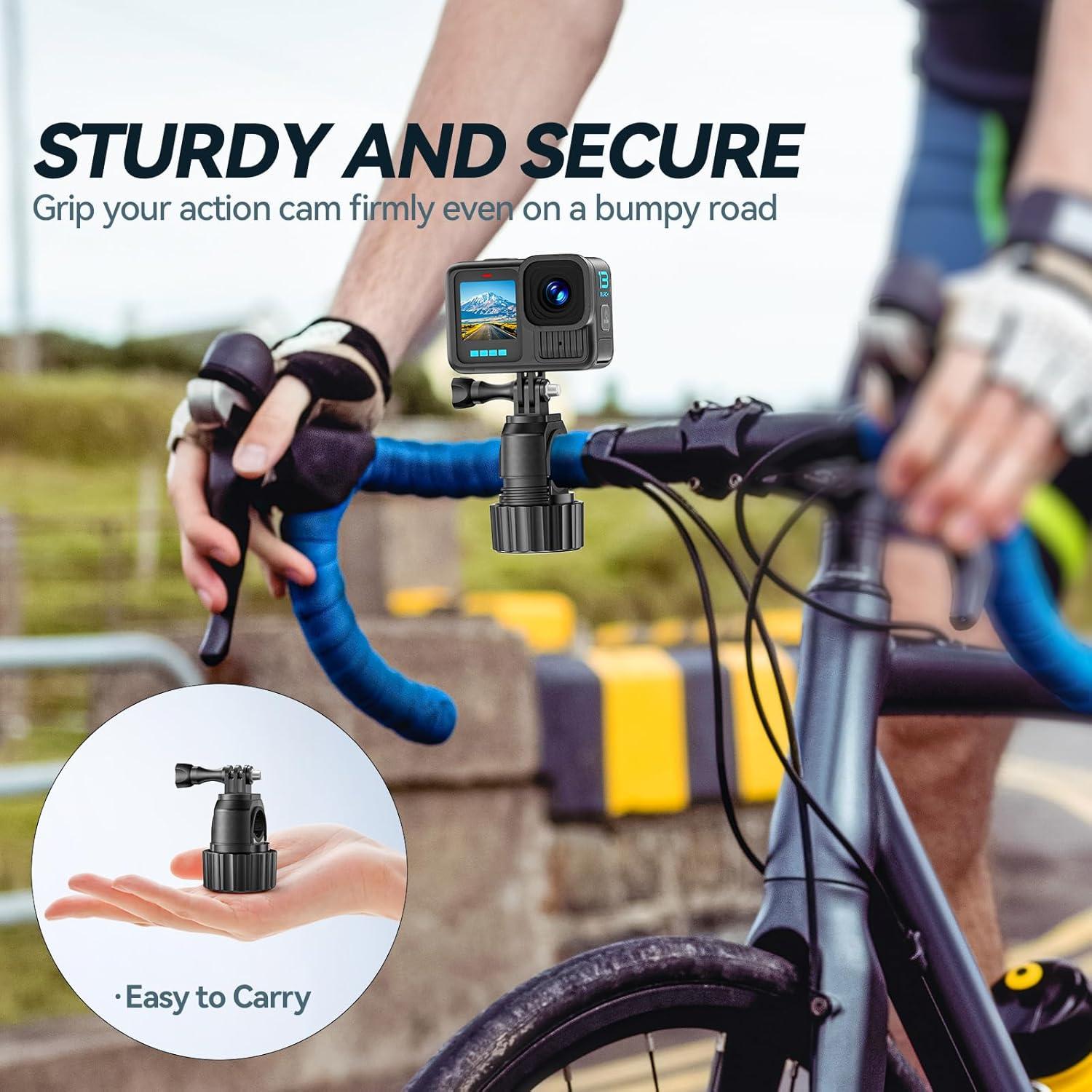 Soporte de Cámara KDD para Bicicleta y Motocicleta Ajustable