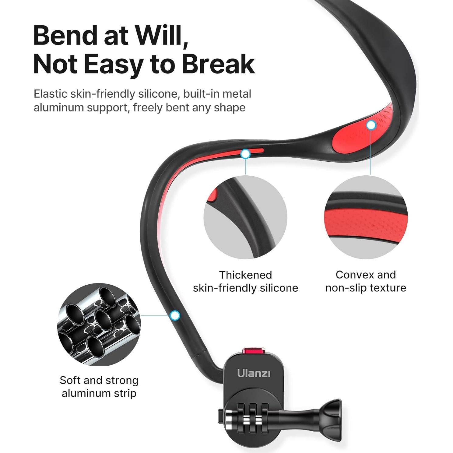 Soporte Magnético para Cuello ULANZI Go Quick II 226g