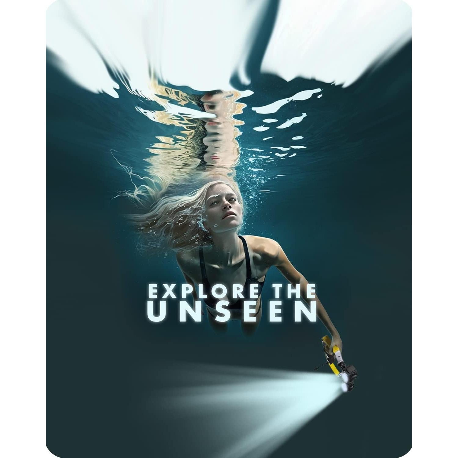 Movo DiveRig3 Diving Rig Bundle with 2 Waterproof LED Lights - Compatible with GoPro HERO3, HERO4, HERO5, HERO6, HERO7, HERO8, and DJI Osmo Action Cam - Scuba Accessories for Underwater Camera