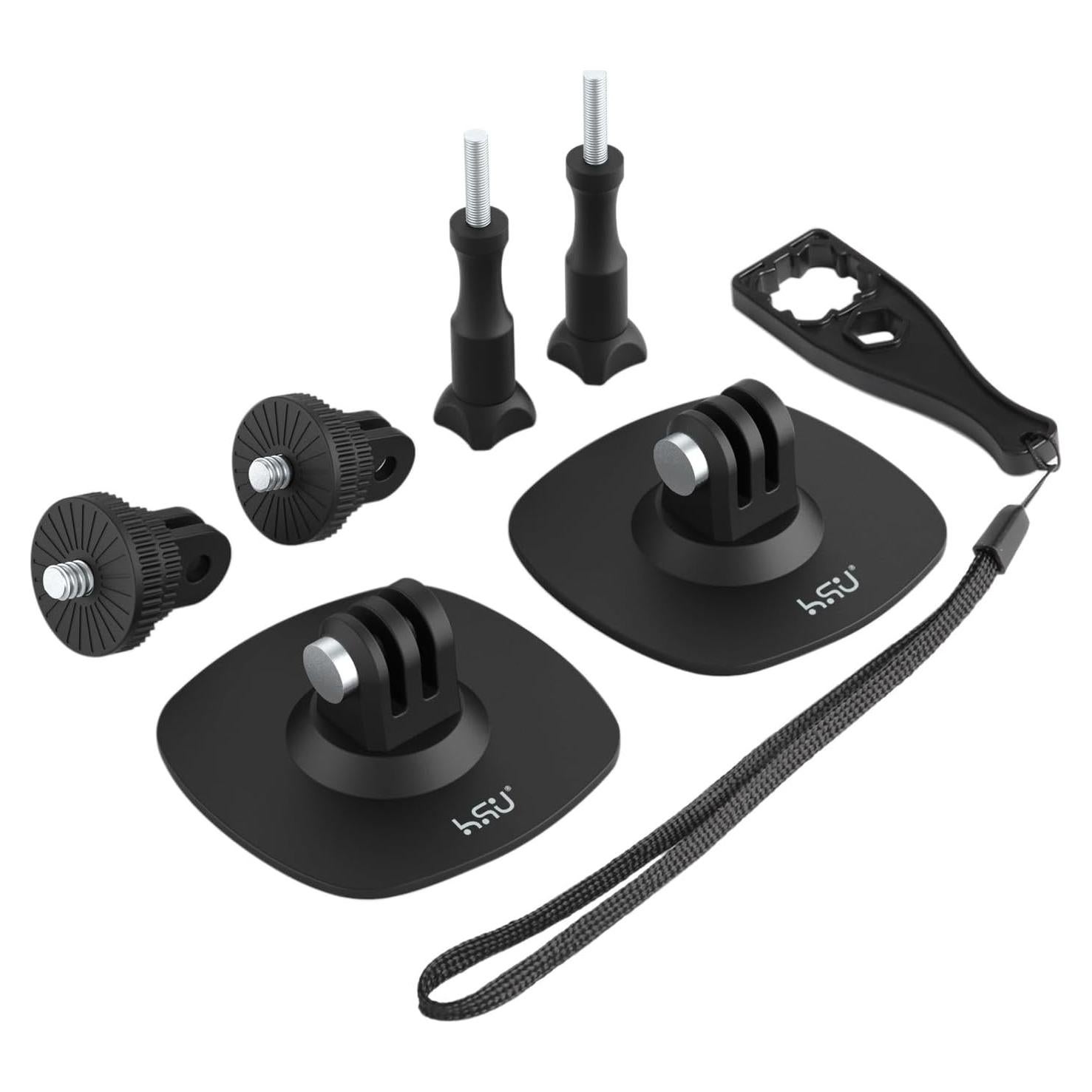 Soporte Vertical HSU para GoPro y Cámaras de Acción - Adaptador 1/4"-20