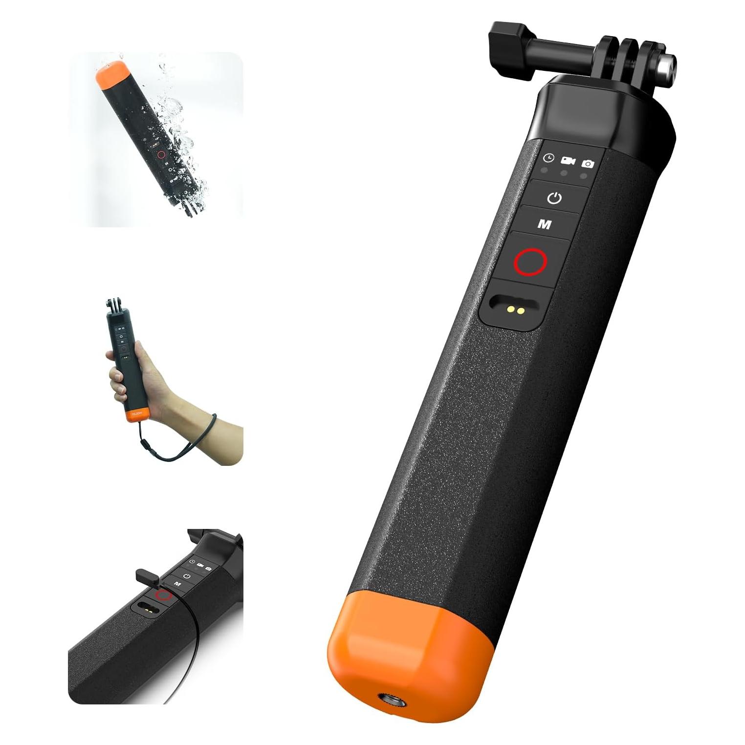 Agarradera Flotante GUEDIEO con Control Remoto para GoPro