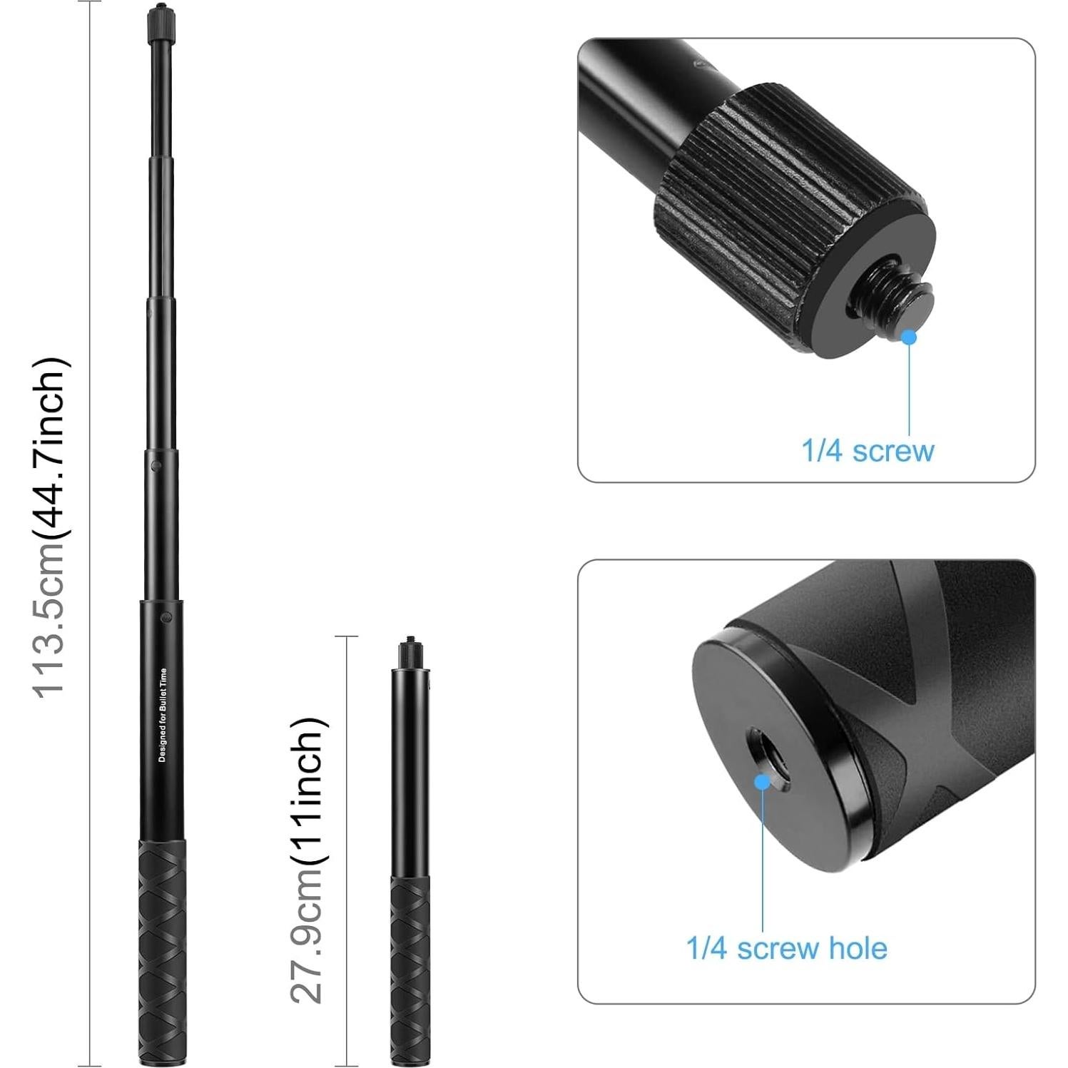 Palanca de Selfie Ajustable + Soporte de Cintura para GoPro