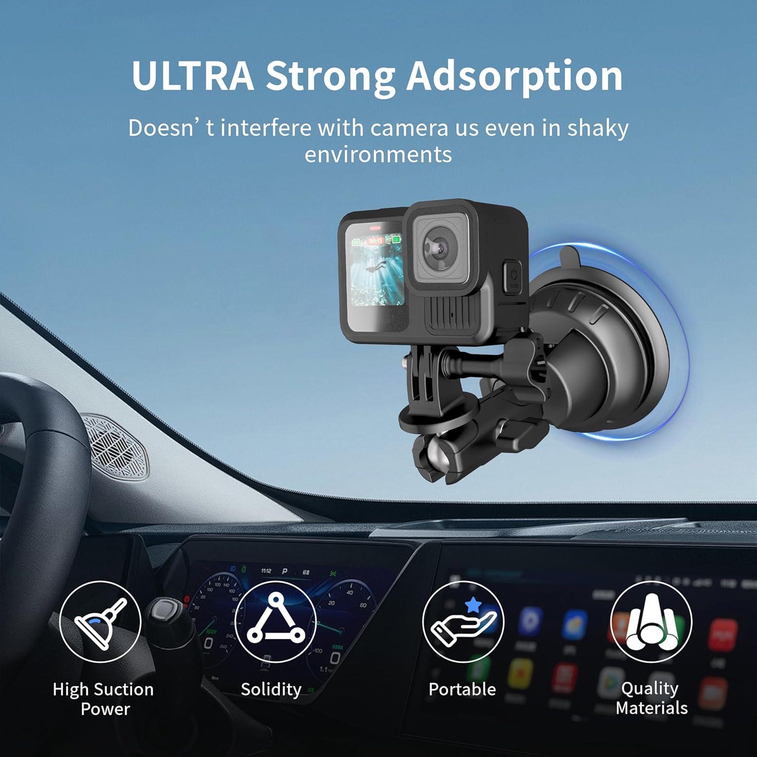 Soporte de Ventosa STARTRC para GoPro Hero 13/12/11 y DJI