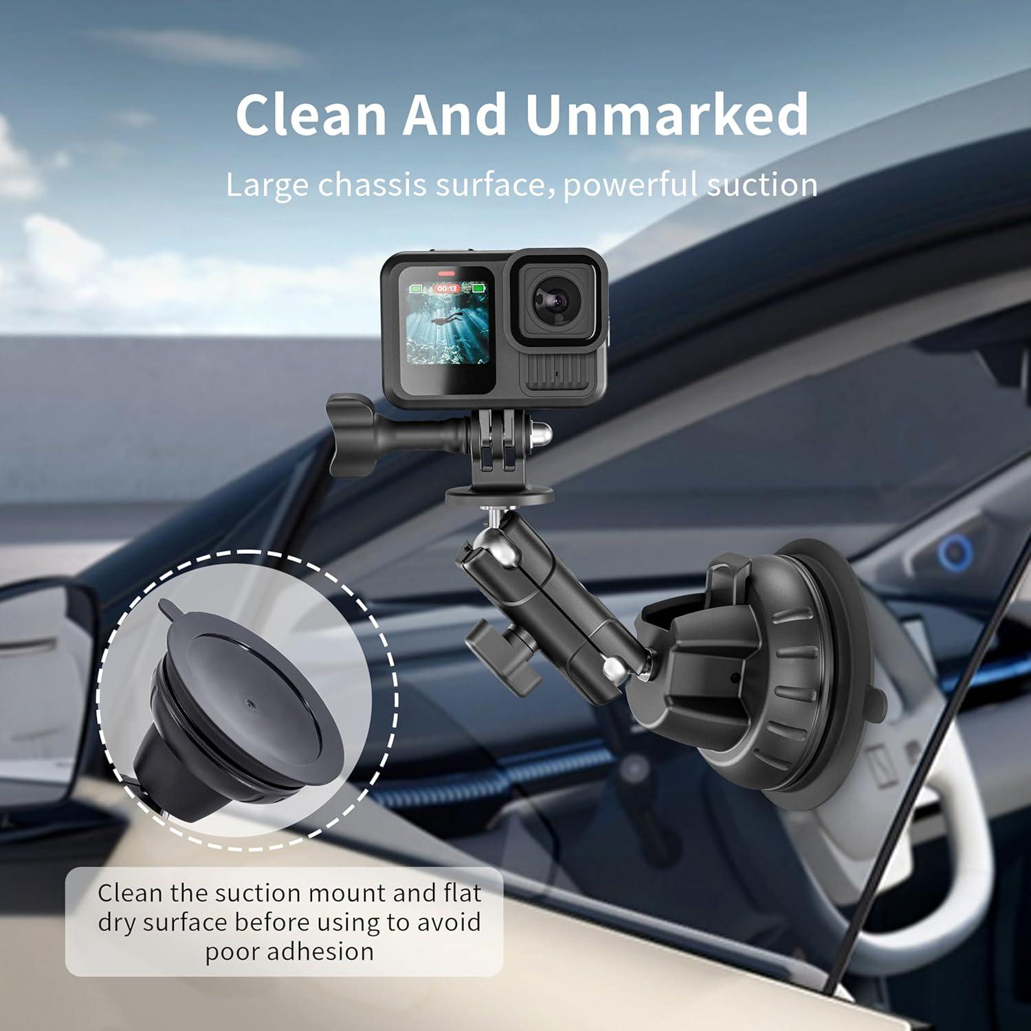 Soporte de Ventosa STARTRC para GoPro Hero 13/12/11 y DJI