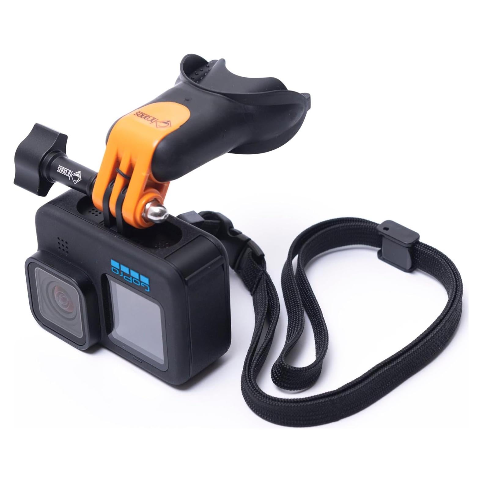 Soporte de Boca Chronos con Cordón y Tornillo para GoPro