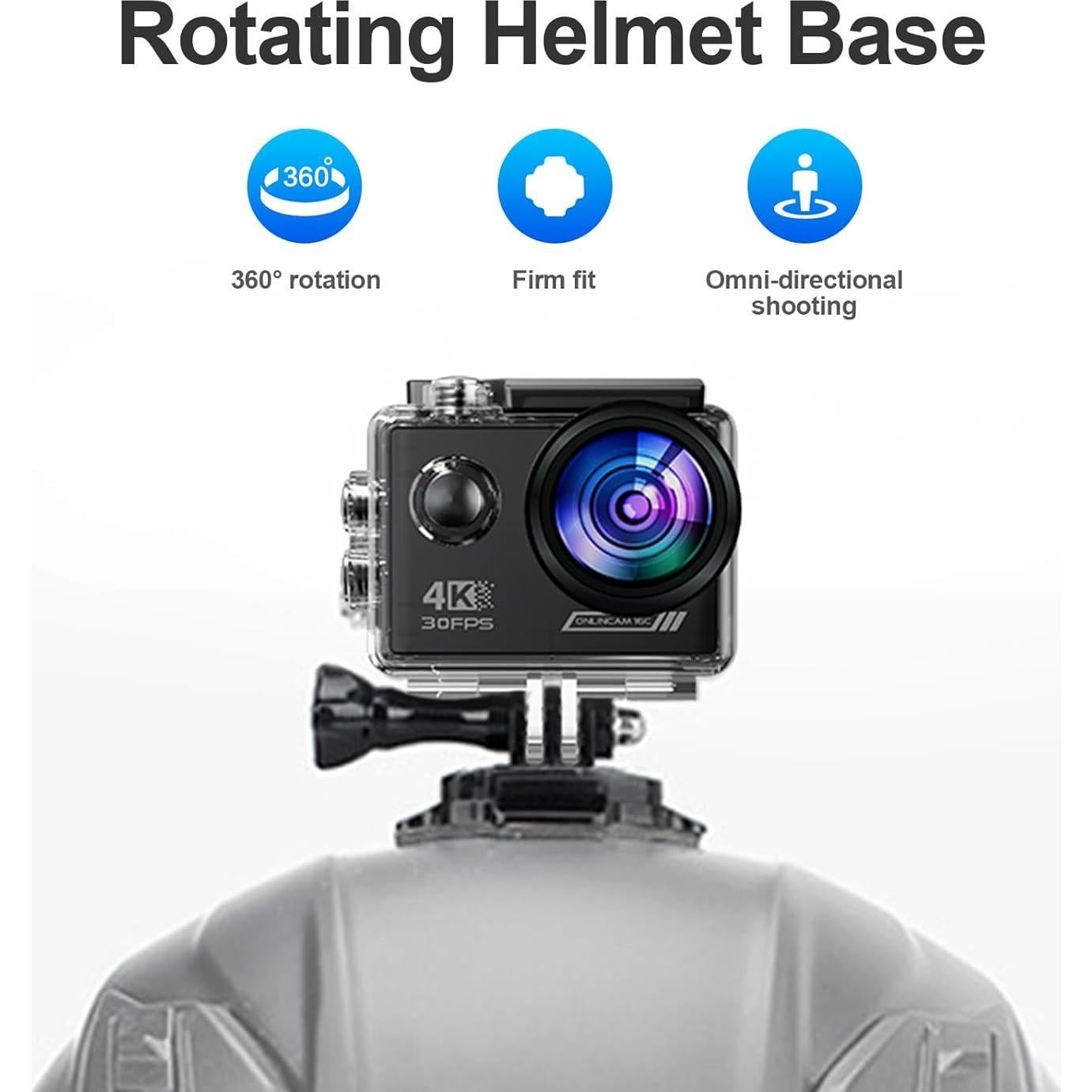 Kit de Accesorios para Cámara de Acción TIMNUT - Soportes y Arnés