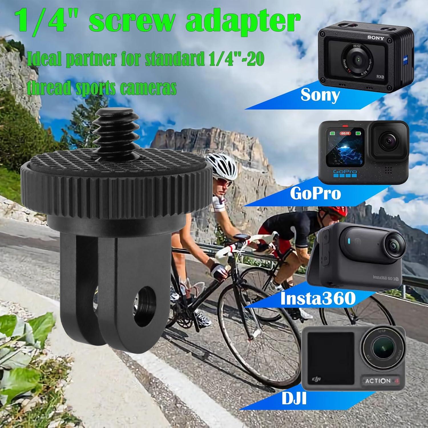 Adaptadores de Montaje para Trípode BENACES 1/4"-20 Aluminio 3 Pack