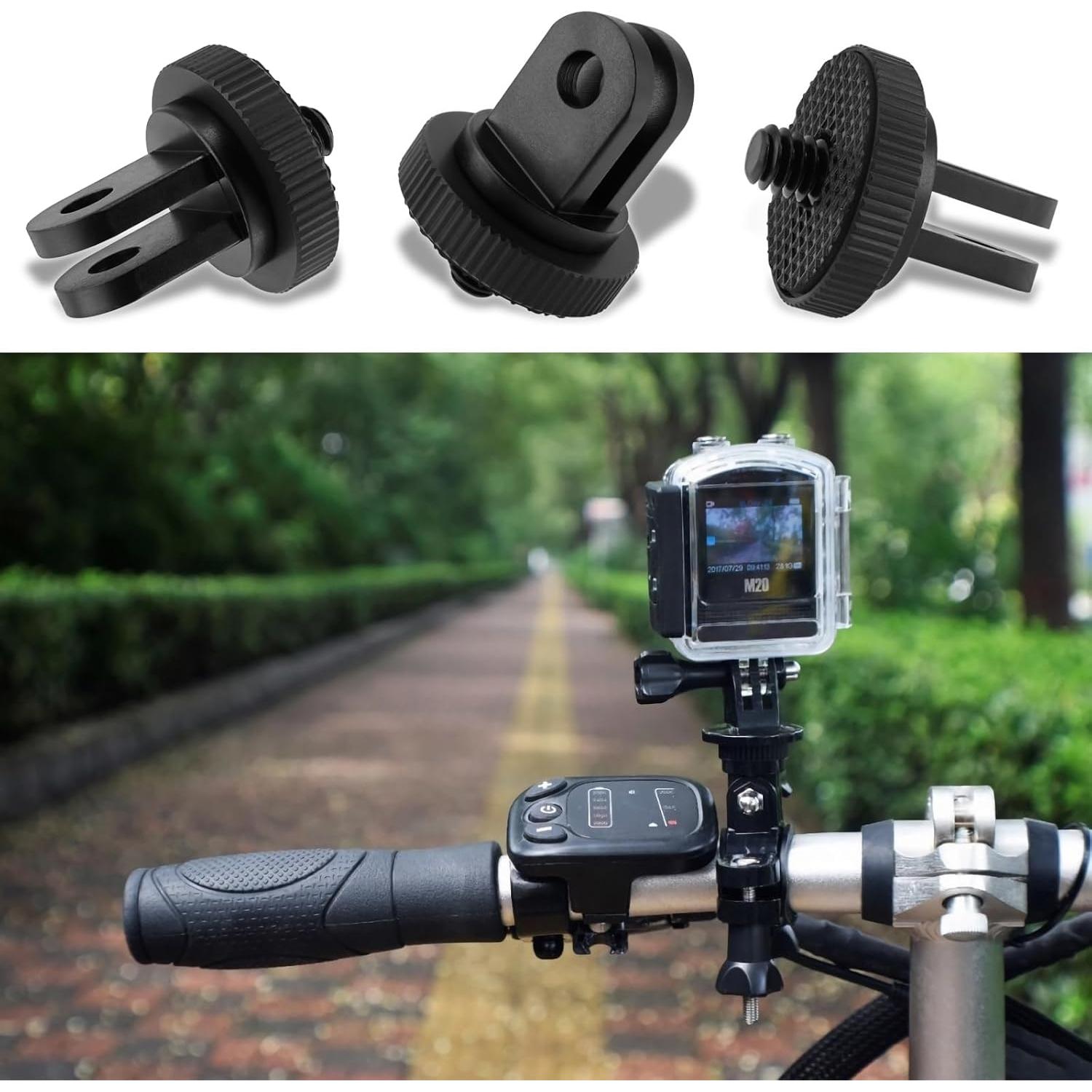 Adaptadores de Montaje para Trípode BENACES 1/4"-20 Aluminio 3 Pack