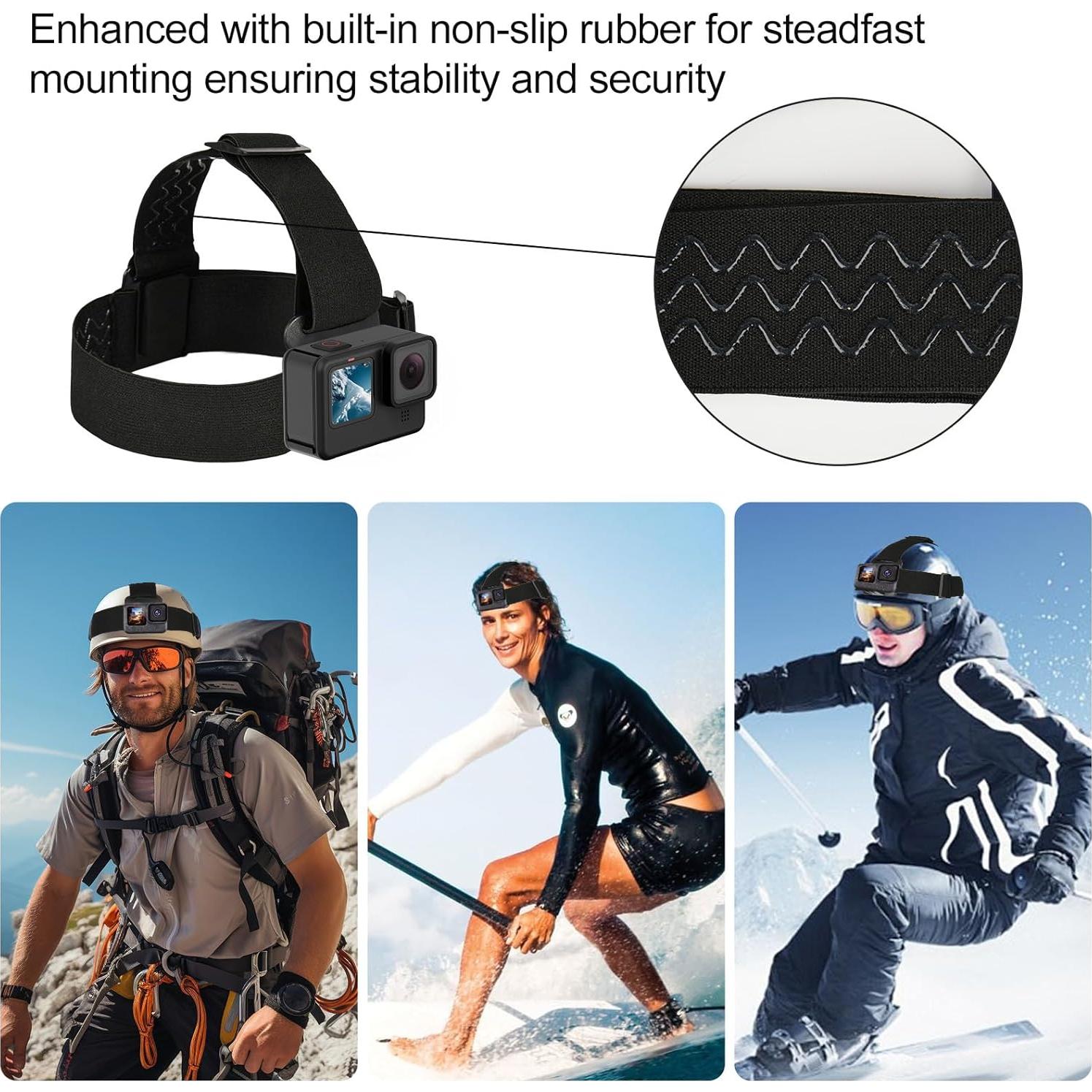 Kit de Accesorios 3 en 1 para GoPro Hero 13-4 - GOLRTRAL