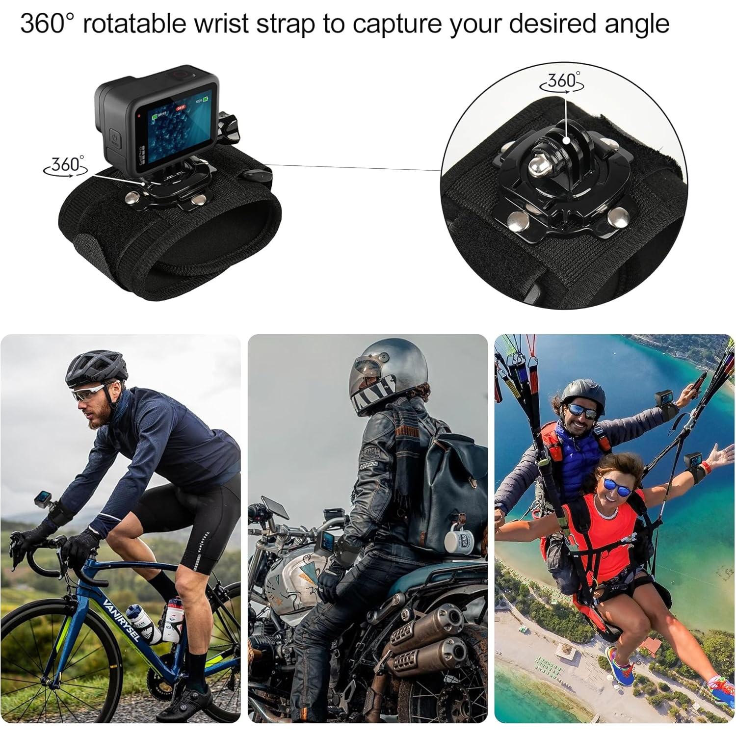 Kit de Accesorios 3 en 1 para GoPro Hero 13-4 - GOLRTRAL