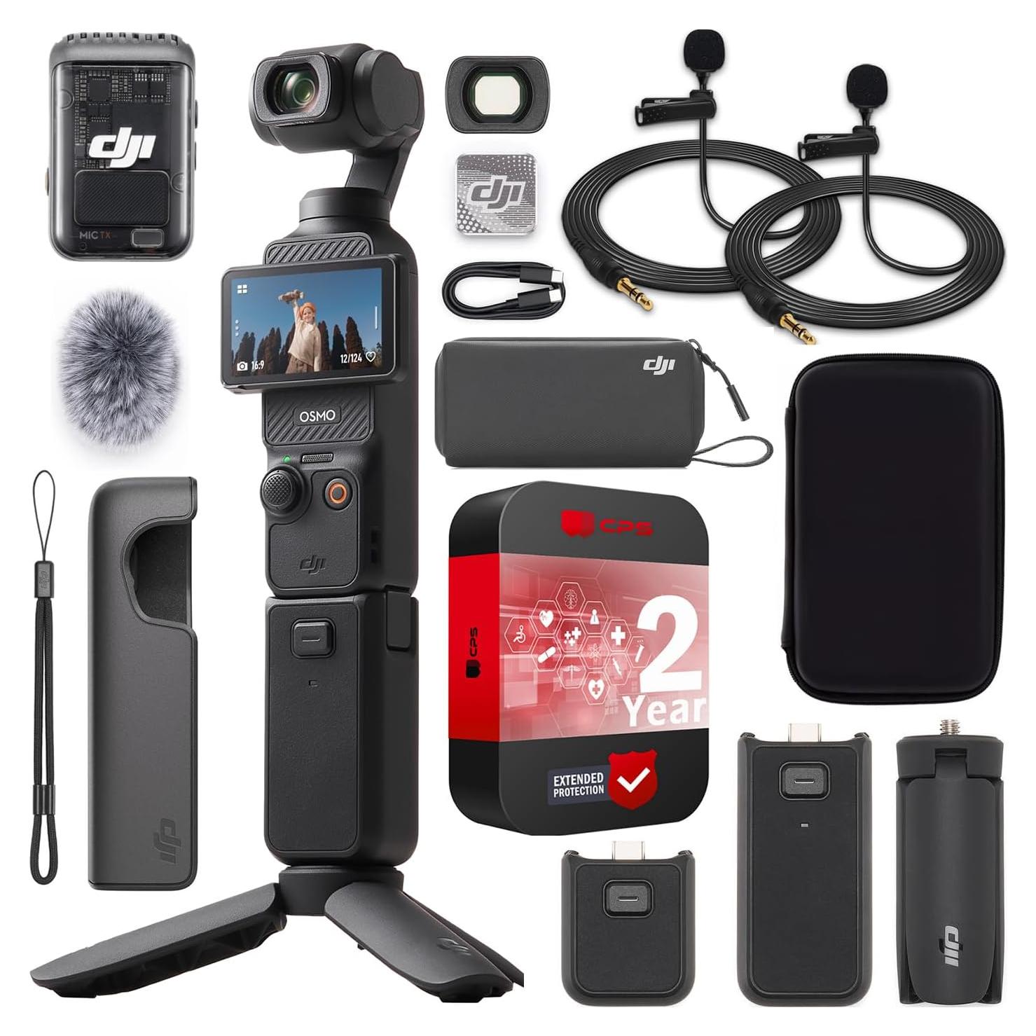 Cámara de Vlogging DJI Osmo Pocket 3 Combo Creador 4K 120fps