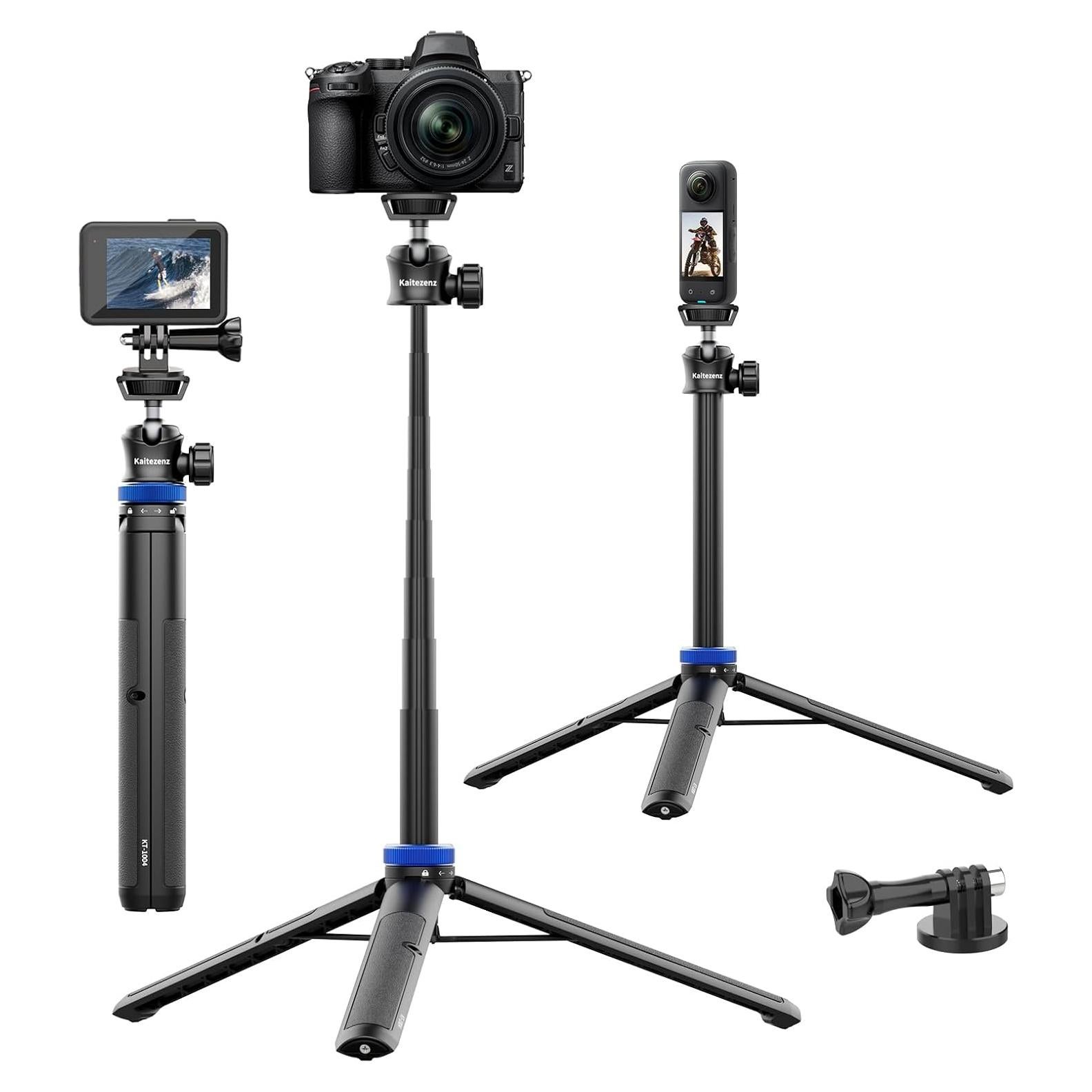 Trípode Selfie Extensible Kaitezenz KT-1004 157 cm 360°