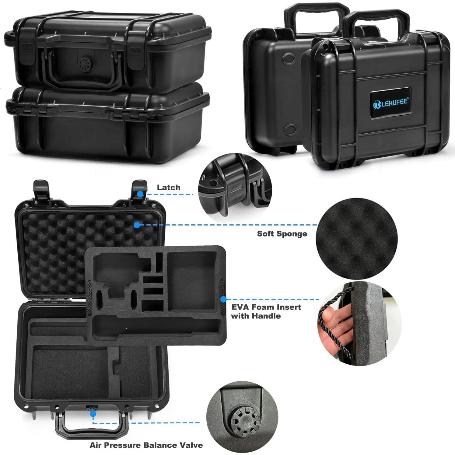 Estuche Duro Impermeable Lekufee para DJI Osmo Action 3/4/5