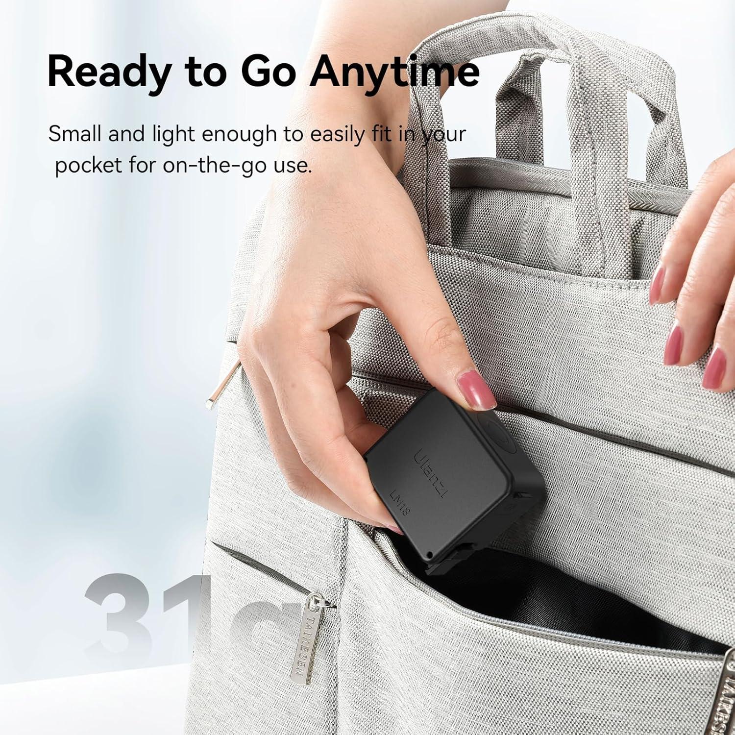 ULANZI LM18 Mini LED Luz de Video Impermeable 500mAh