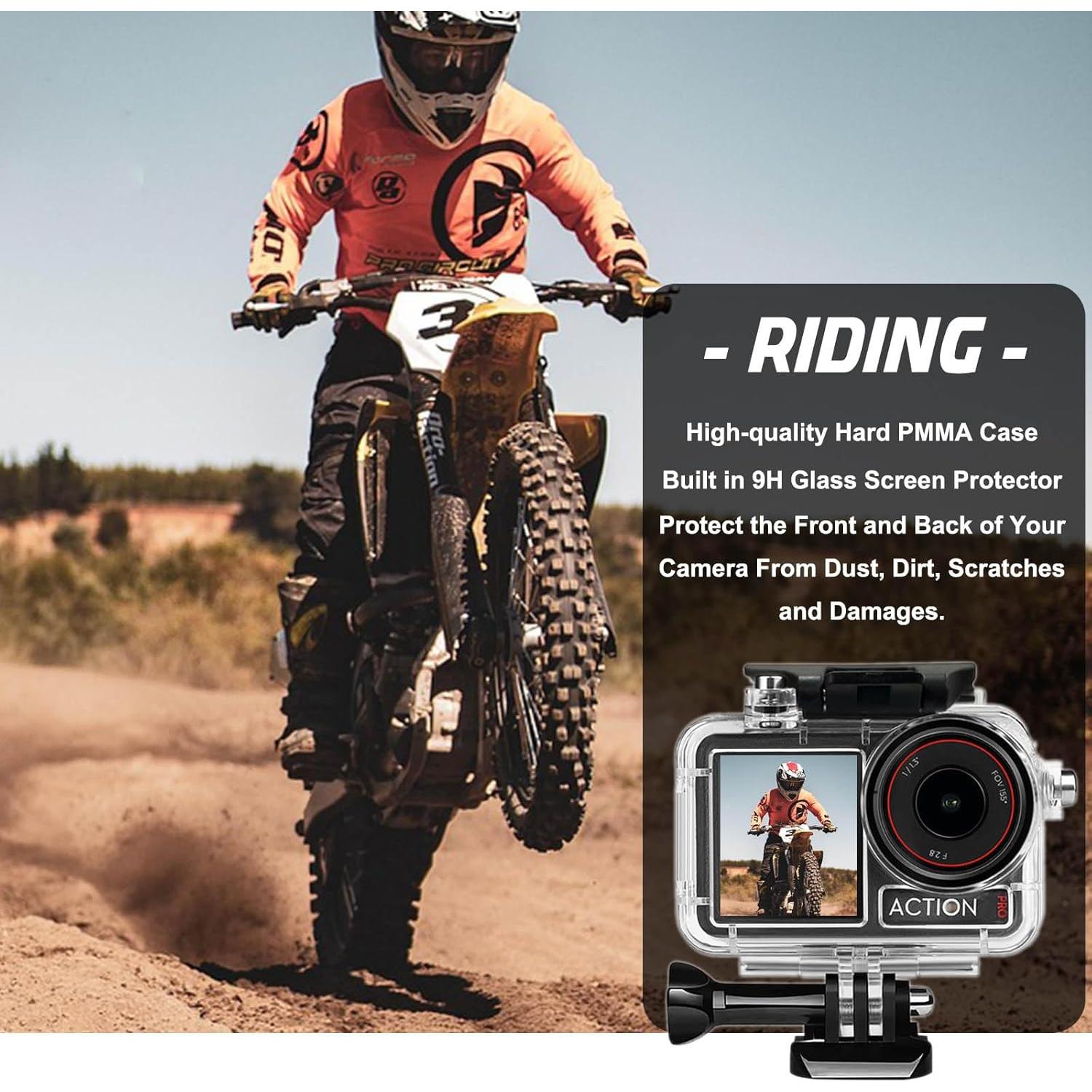 Funda Impermeable Submarina BO&DQQ para DJI Osmo Action 5 Pro/4/3 50M