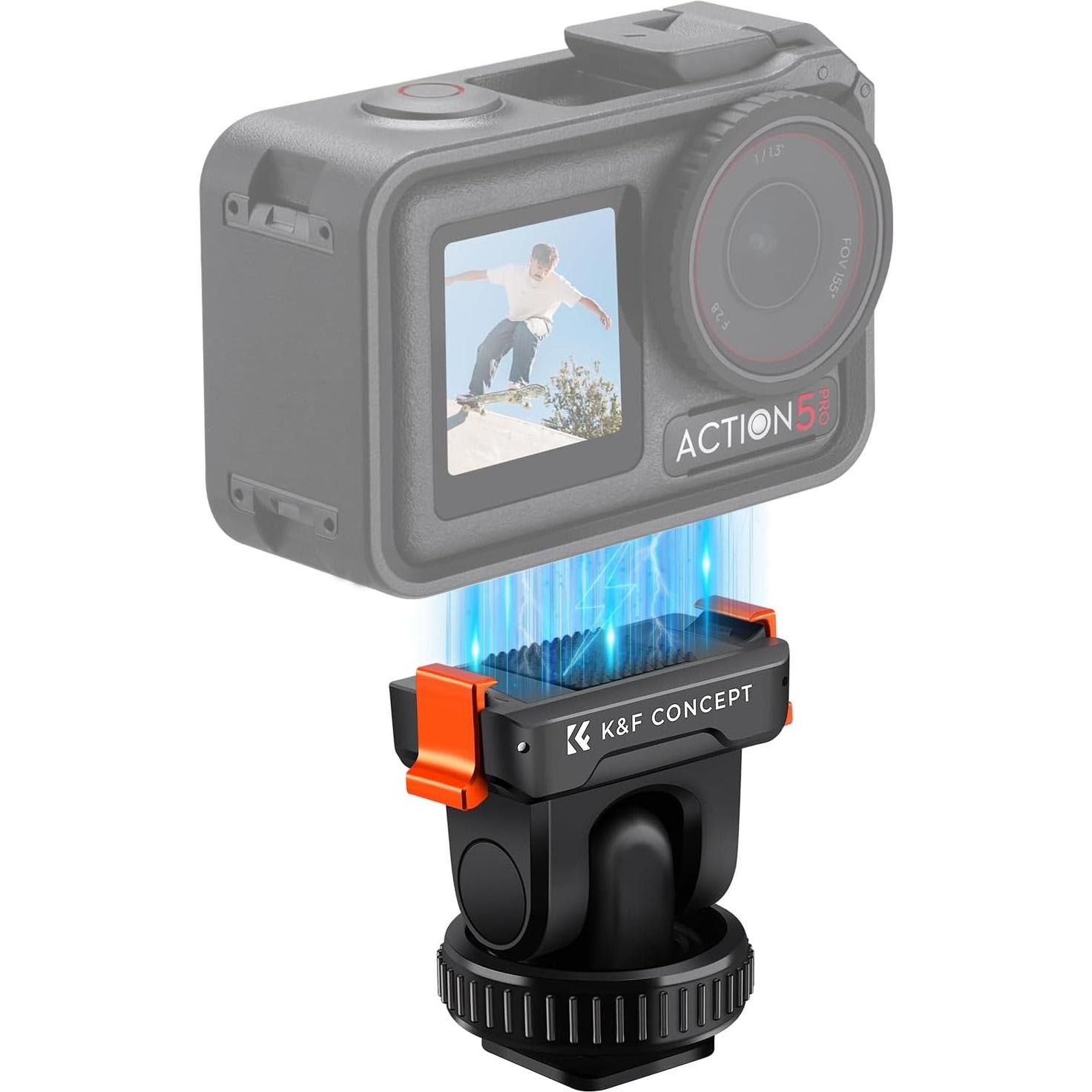 Soporte Magnético K&F Concept para Cámara DJI Osmo Action 3/4/5