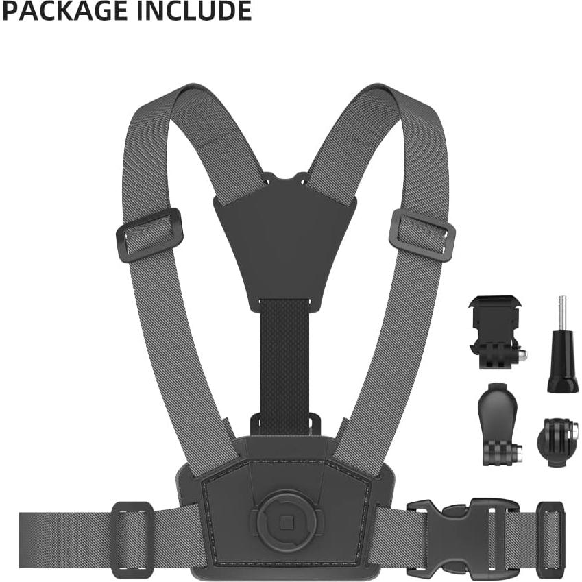 Soporte de Pecho Ajustable SUREWO para Cámaras de Acción