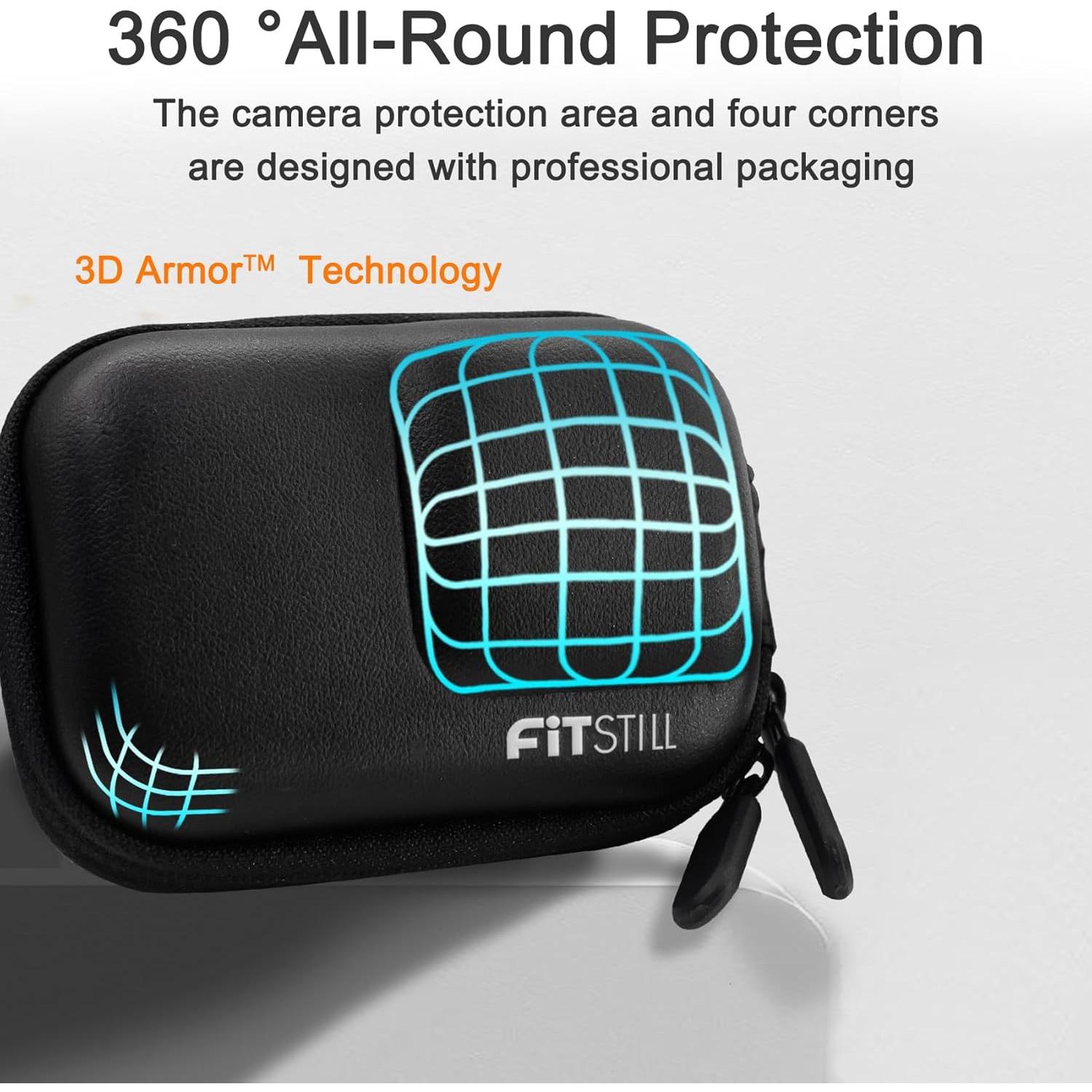 Funda Dura de Transporte FiTSTILL Mini para DJI Osmo Action 5 Pro/4/3