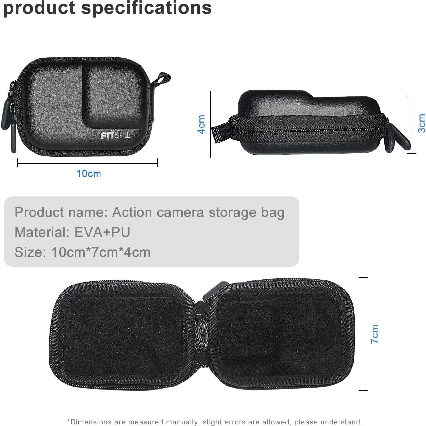 Funda Dura de Transporte FiTSTILL Mini para DJI Osmo Action 5 Pro/4/3