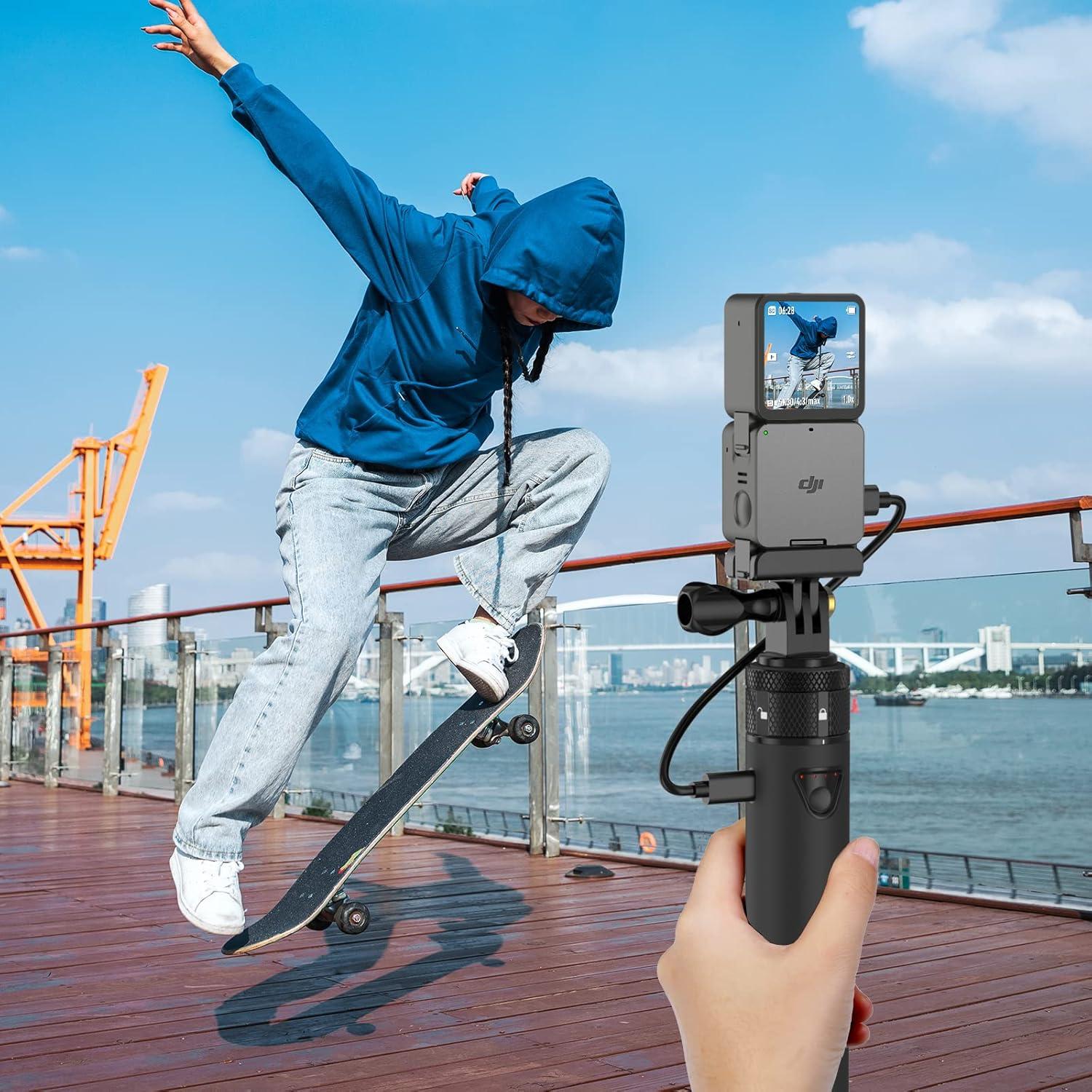 Cargador Stick Smatree 5000mAh para DJI Pocket 3 y GoPro