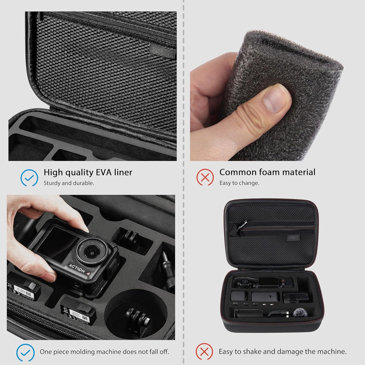Funda de Transporte TOMAT para DJI Osmo Action 5 Pro/4 - Alta Calidad