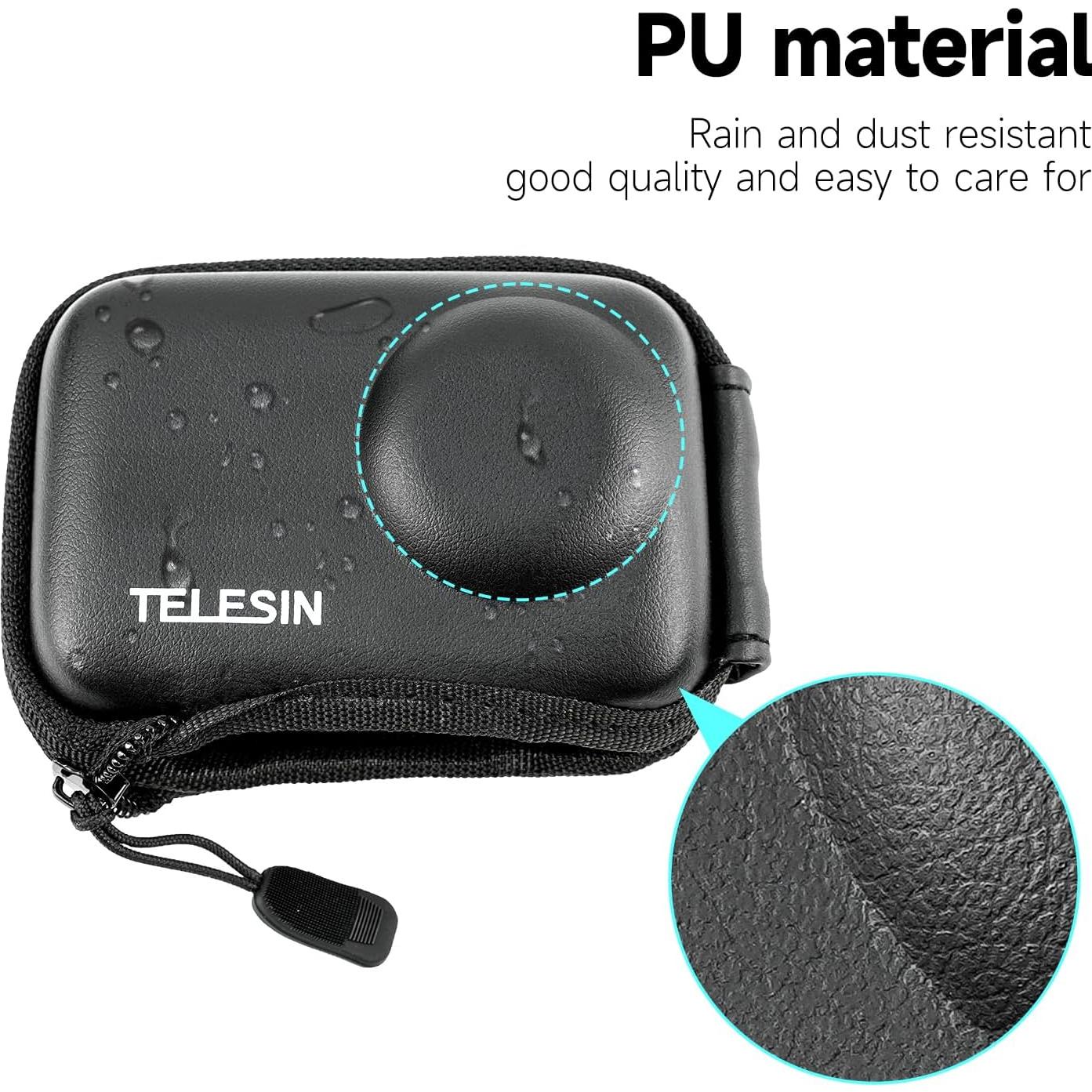 Funda de Transporte TELESIN para DJI Action 3/4/5 e Insta360