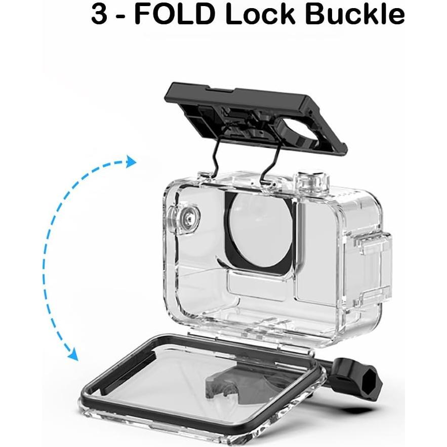 Funda Impermeable KETOPKIN para Cámara DJI Osmo Action 5 Pro/4/3