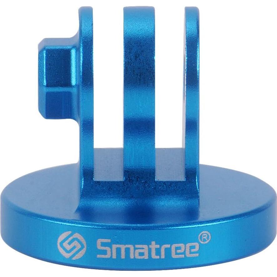 Adaptador de Montaje de Trípode Smatree Aluminio Azul Compatible Gopro