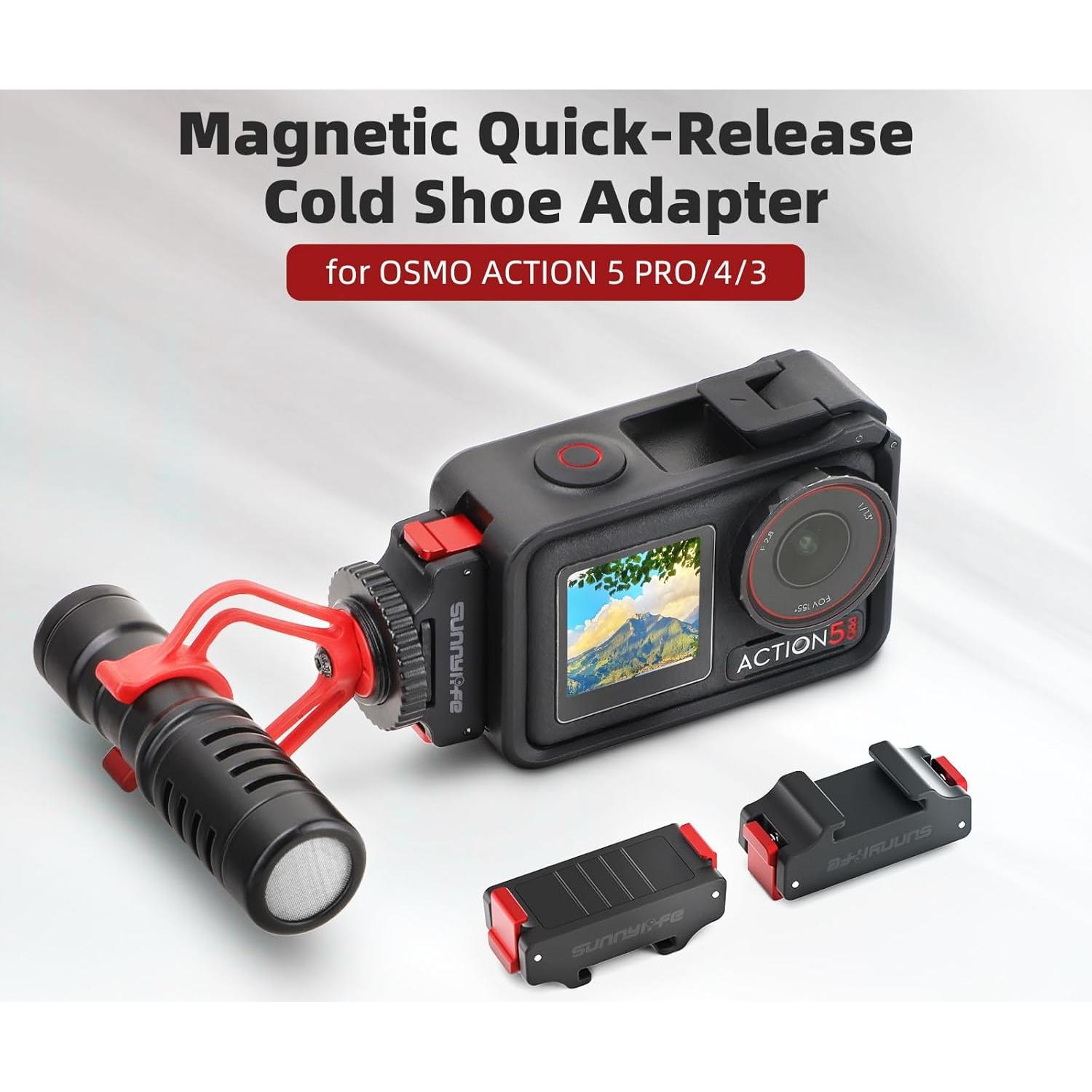 Kit de Expansión Zapato Frío Sinyutia para Osmo Action 5 Pro